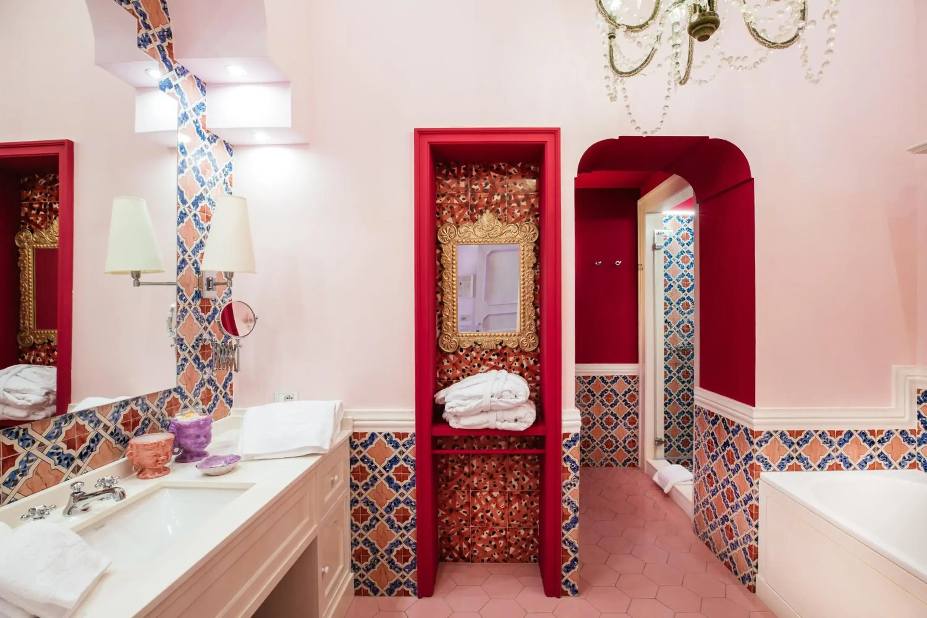 Bathroom in Boutique Hotel Don Alfonso 1890