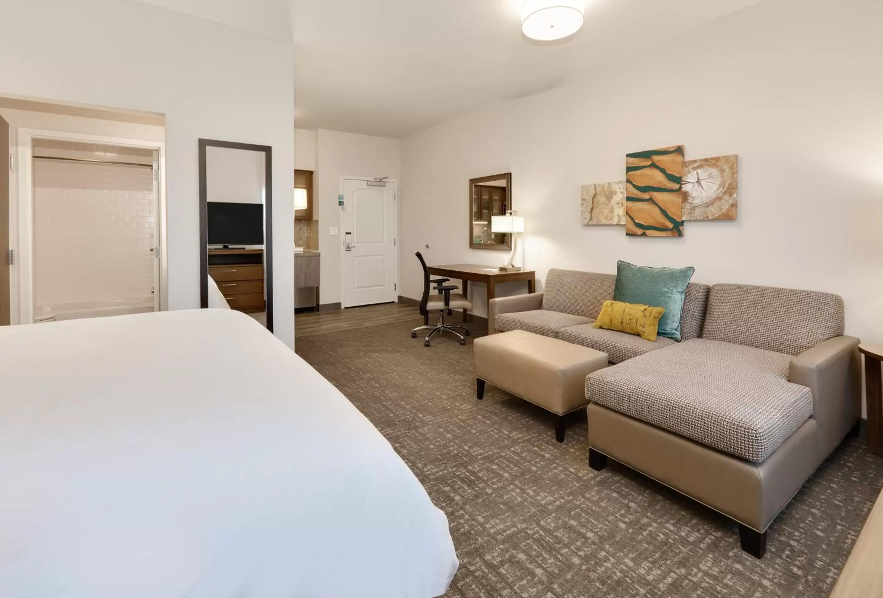 Photo of the whole room, Seating Area in Staybridge Suites - Oklahoma City - Downtown, an IHG Hotel