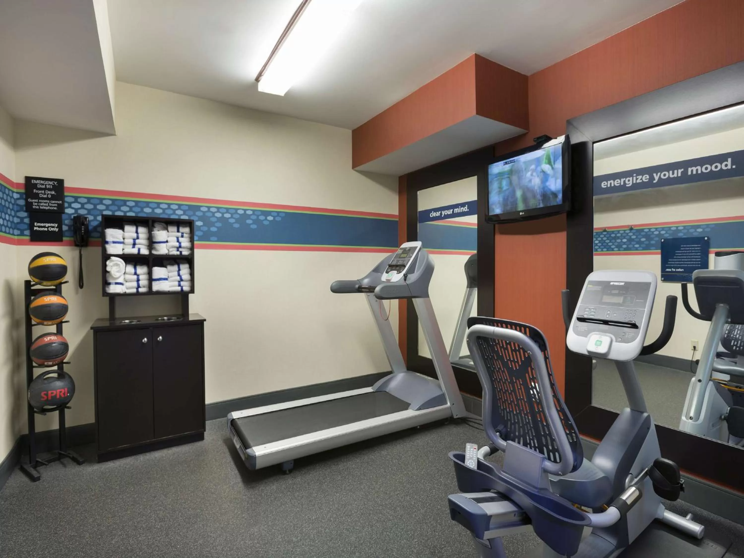 Fitness centre/facilities in Hampton Inn Helen