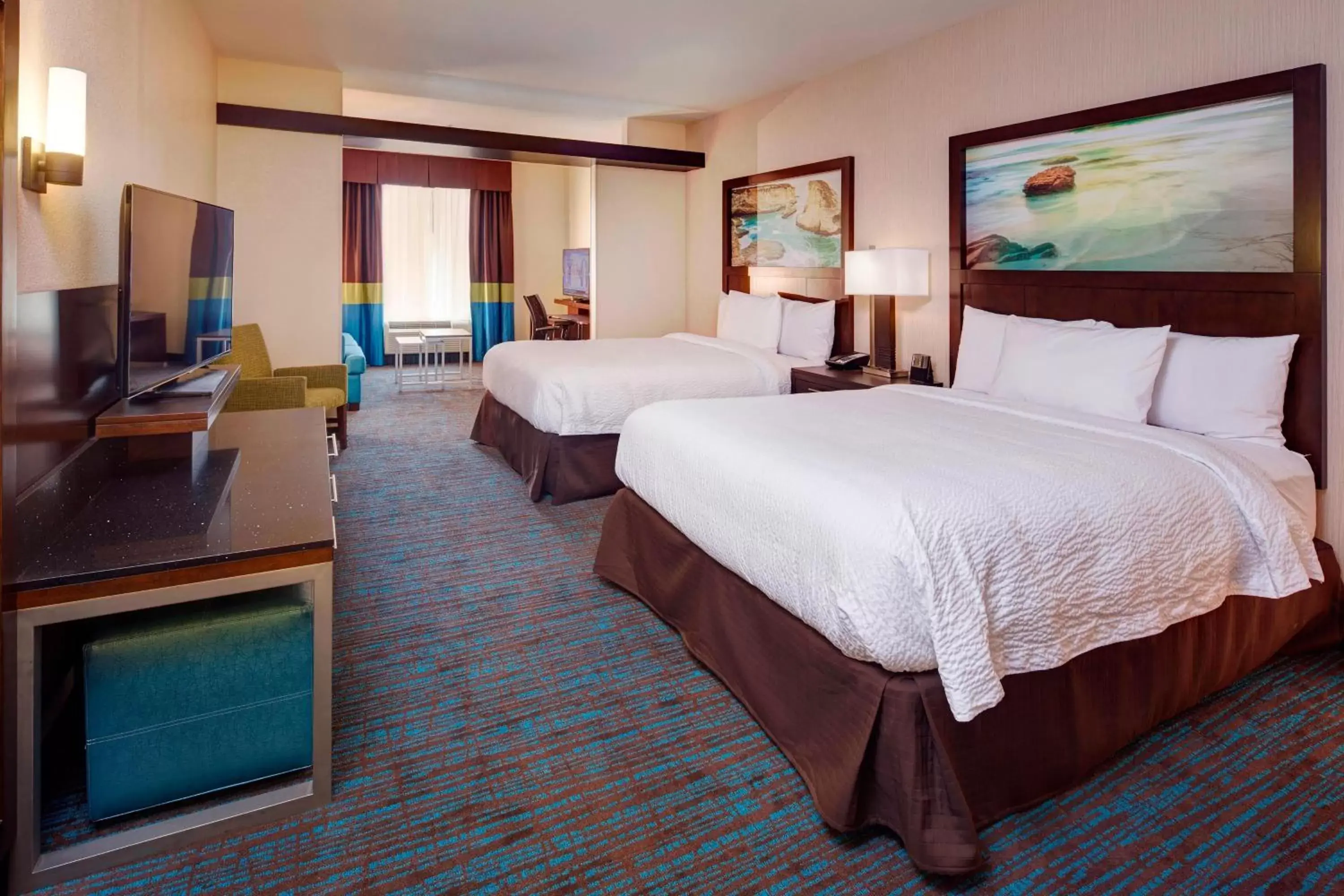 Bedroom, Bed in Fairfield Inn & Suites by Marriott San Diego Carlsbad