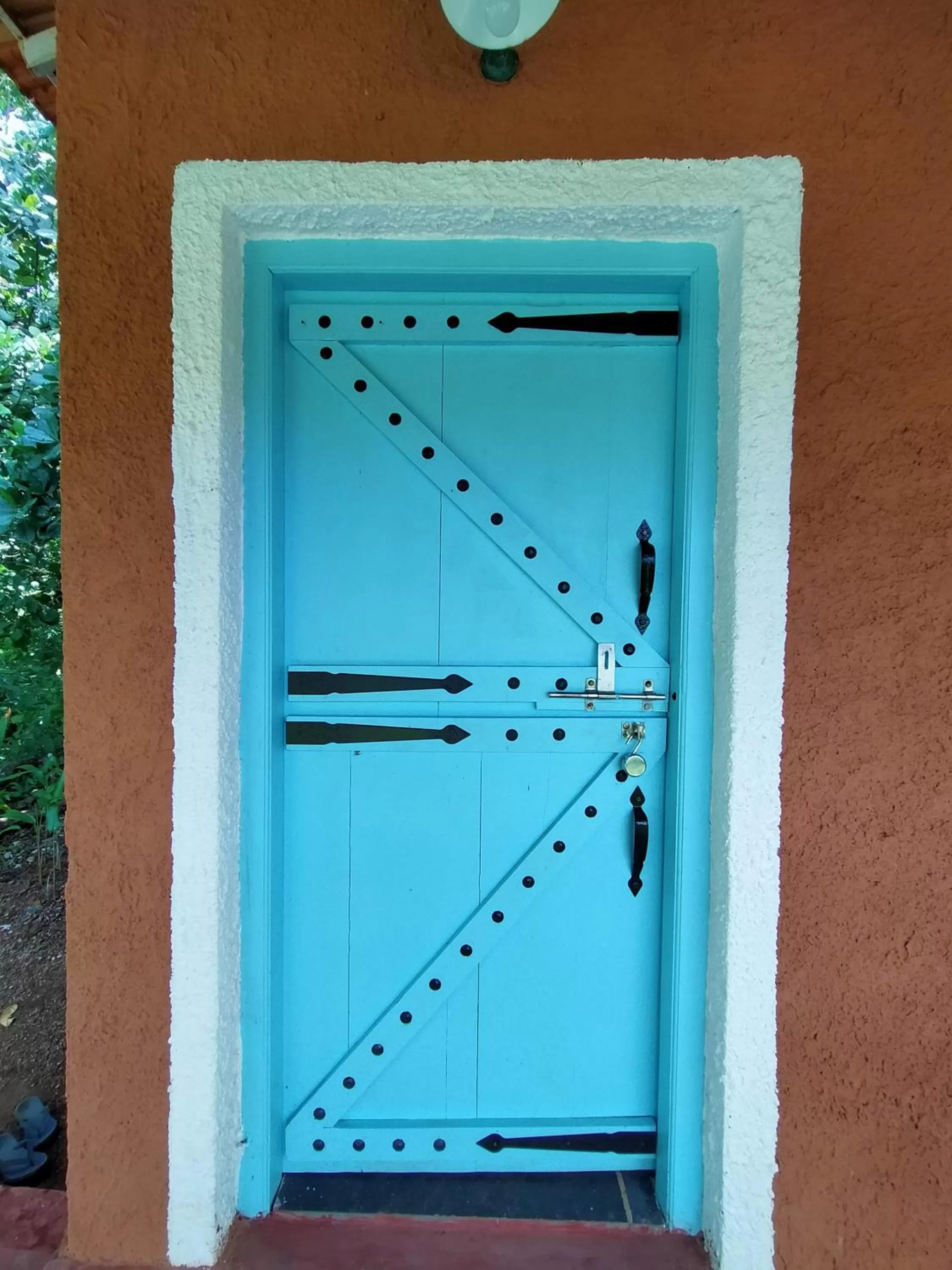 Facade/entrance in Porsu