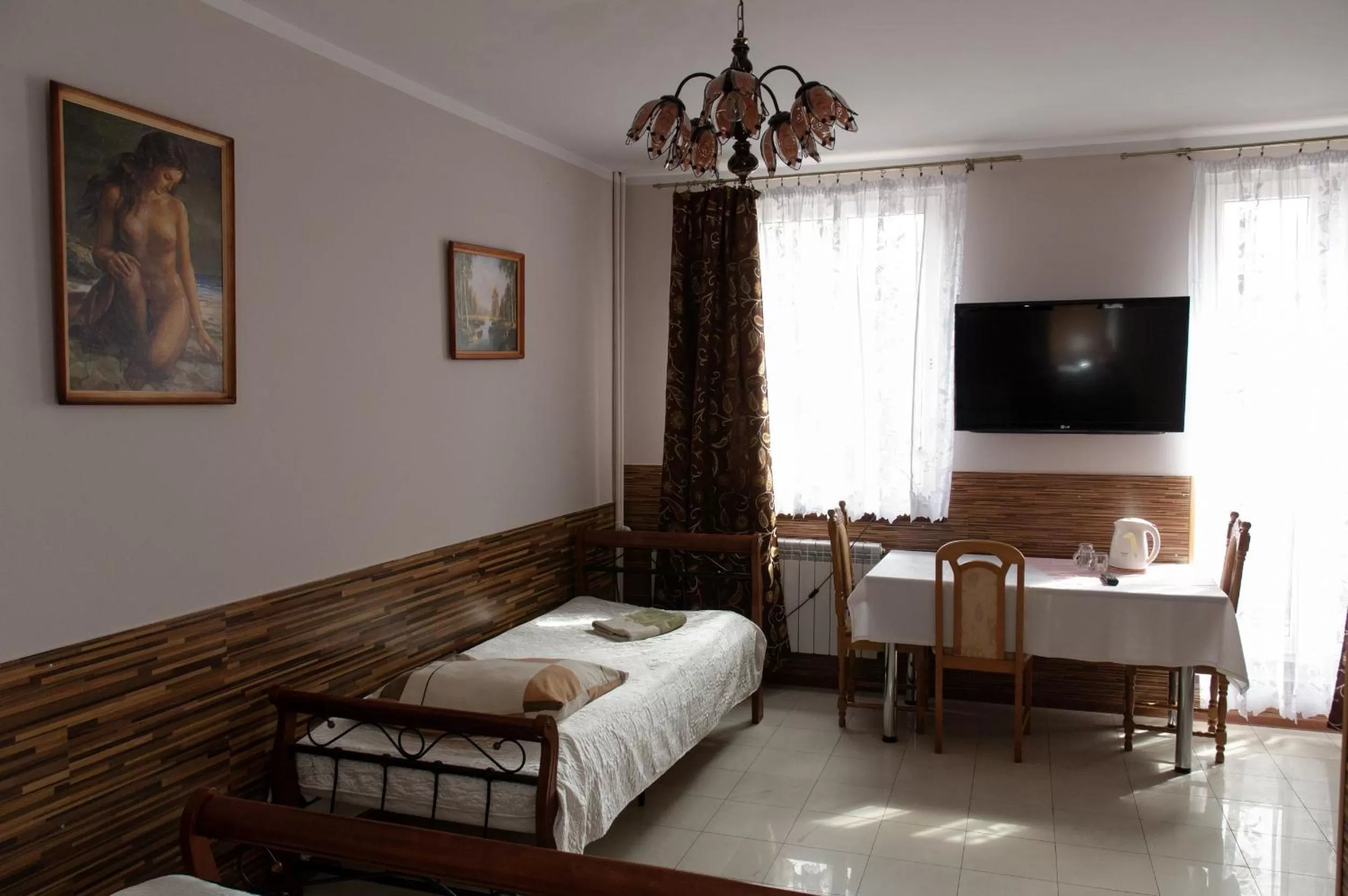 Bed in Usługi Hotelarskie Las Vegas