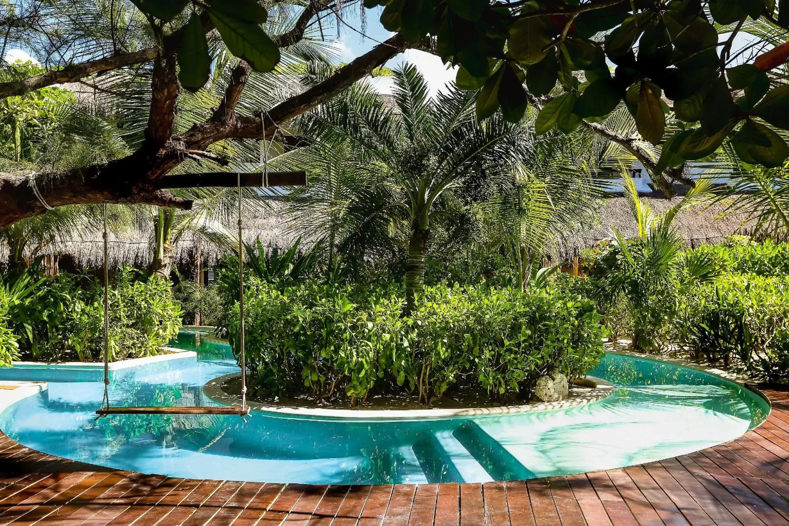 Swimming pool in The Beach Tulum Hotel Swimming pool in The Beach Tulum Hotel