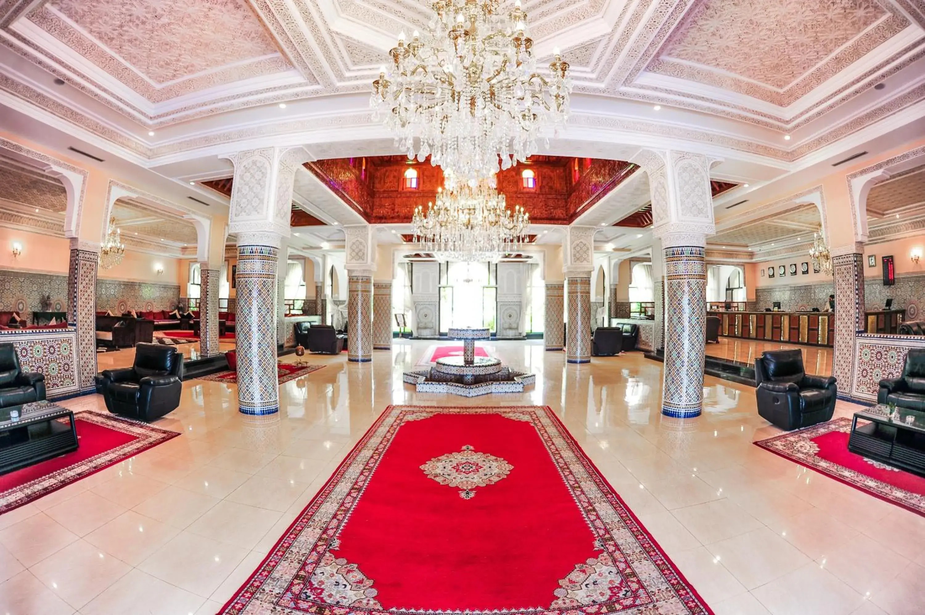 Lobby or reception, Lobby/Reception in Hotel Riad Ennakhil & SPA