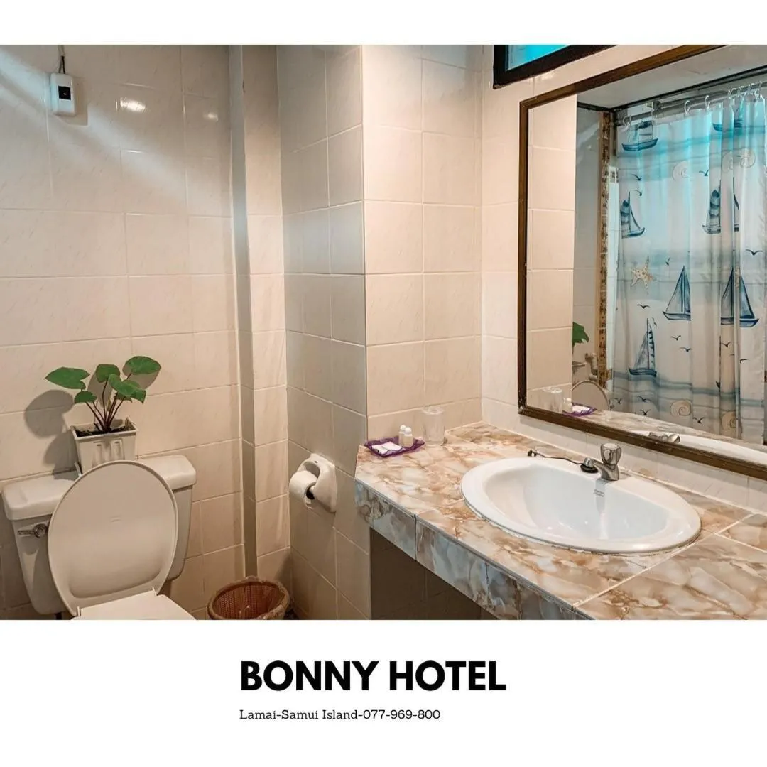 Bathroom in Bonny Hotel 4 Floors No Elevator
