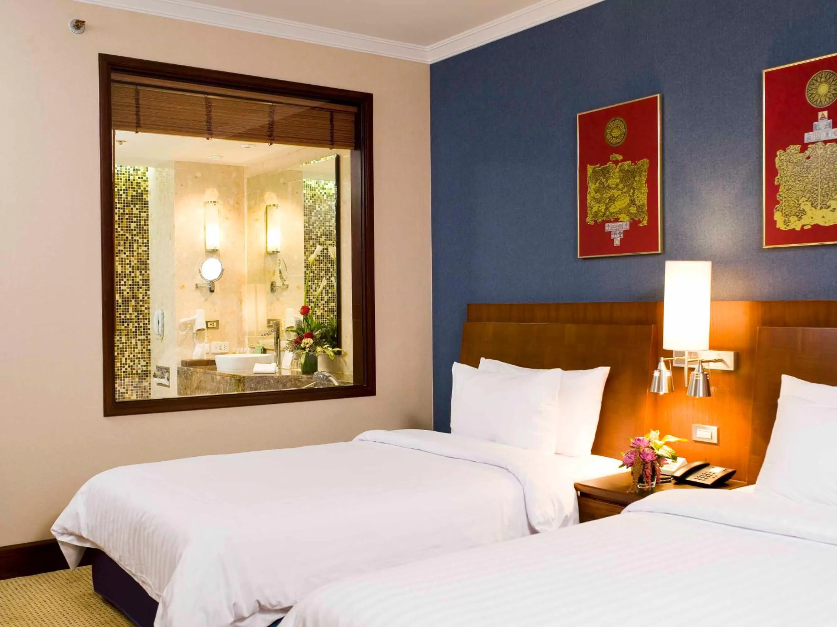 Standard Twin Room in Novotel Bangkok Suvarnabhumi Airport