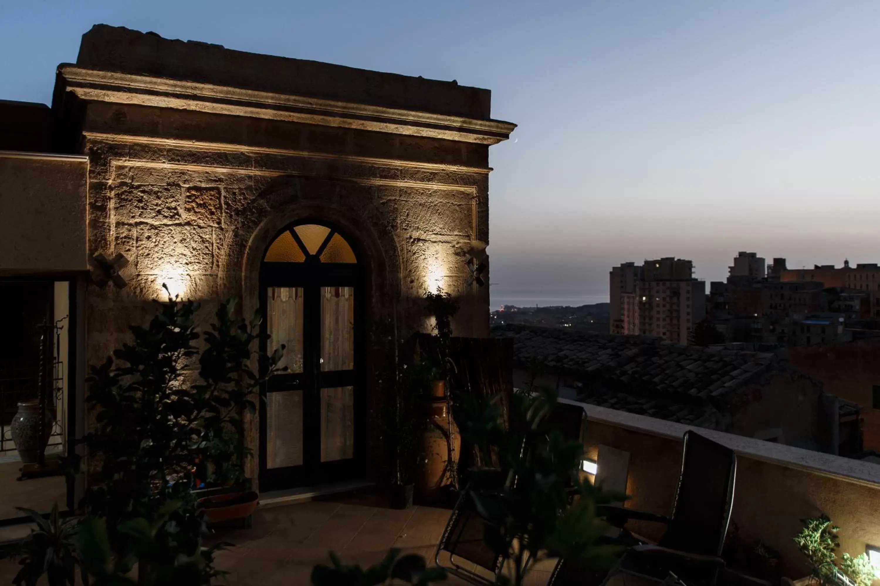 Balcony/Terrace in B&B Batarà - "La Terrazza del Centro"