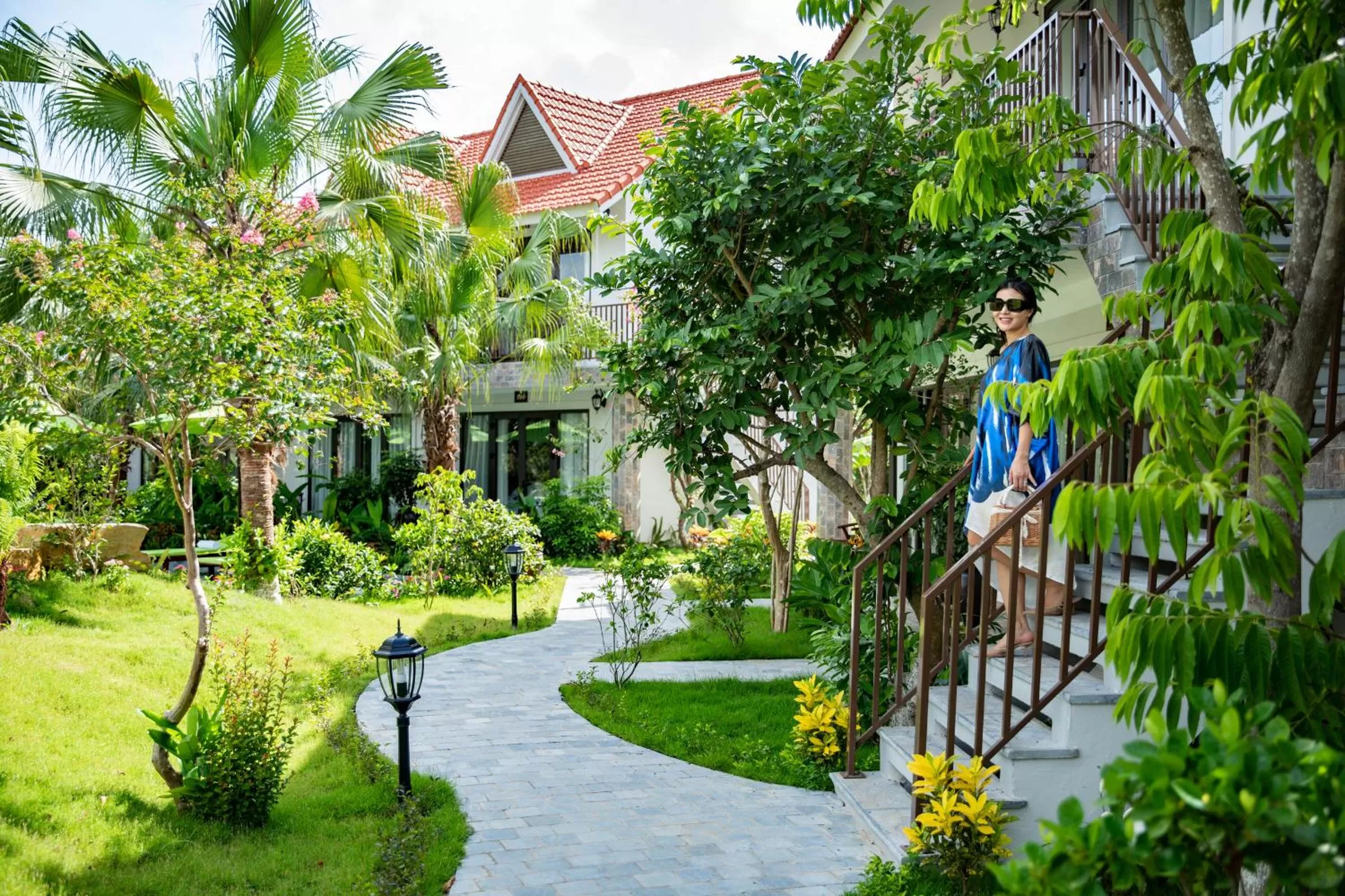 Garden in Bai Dinh Riverside Resort & Spa