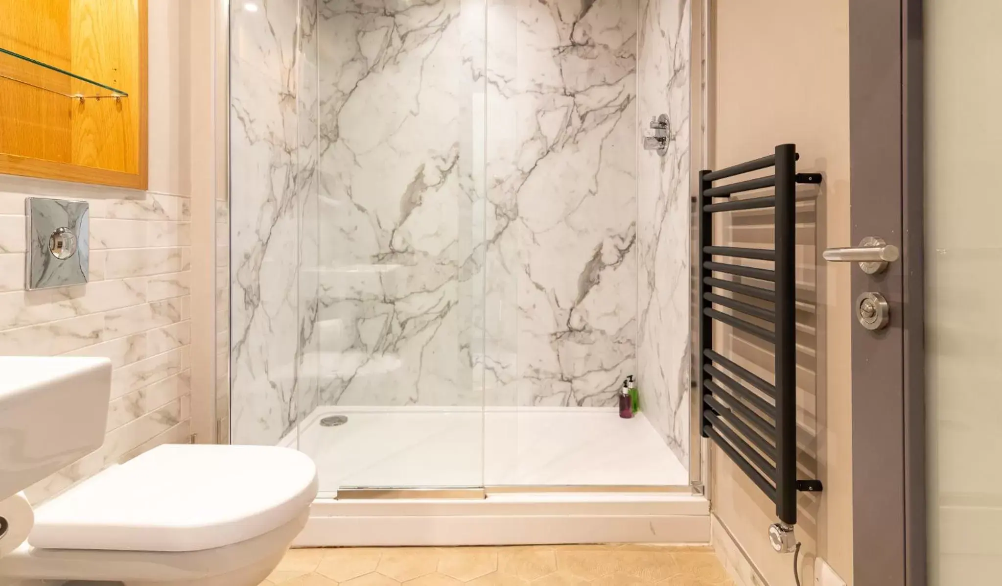 Shower, Bathroom in The Lawrance Luxury Aparthotel - Harrogate