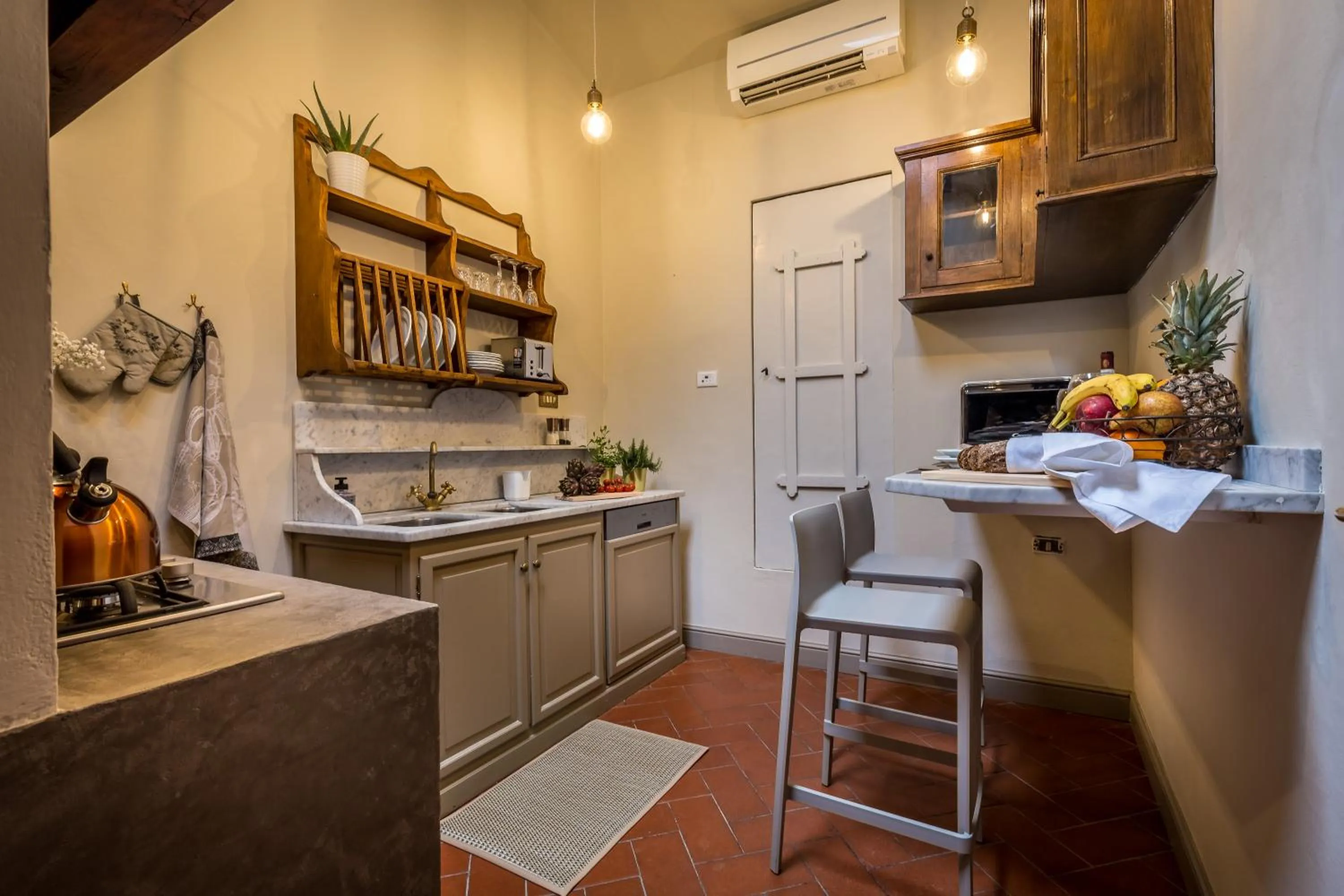 Kitchen or kitchenette in Palazzo Ridolfi - Residenza d'Epoca