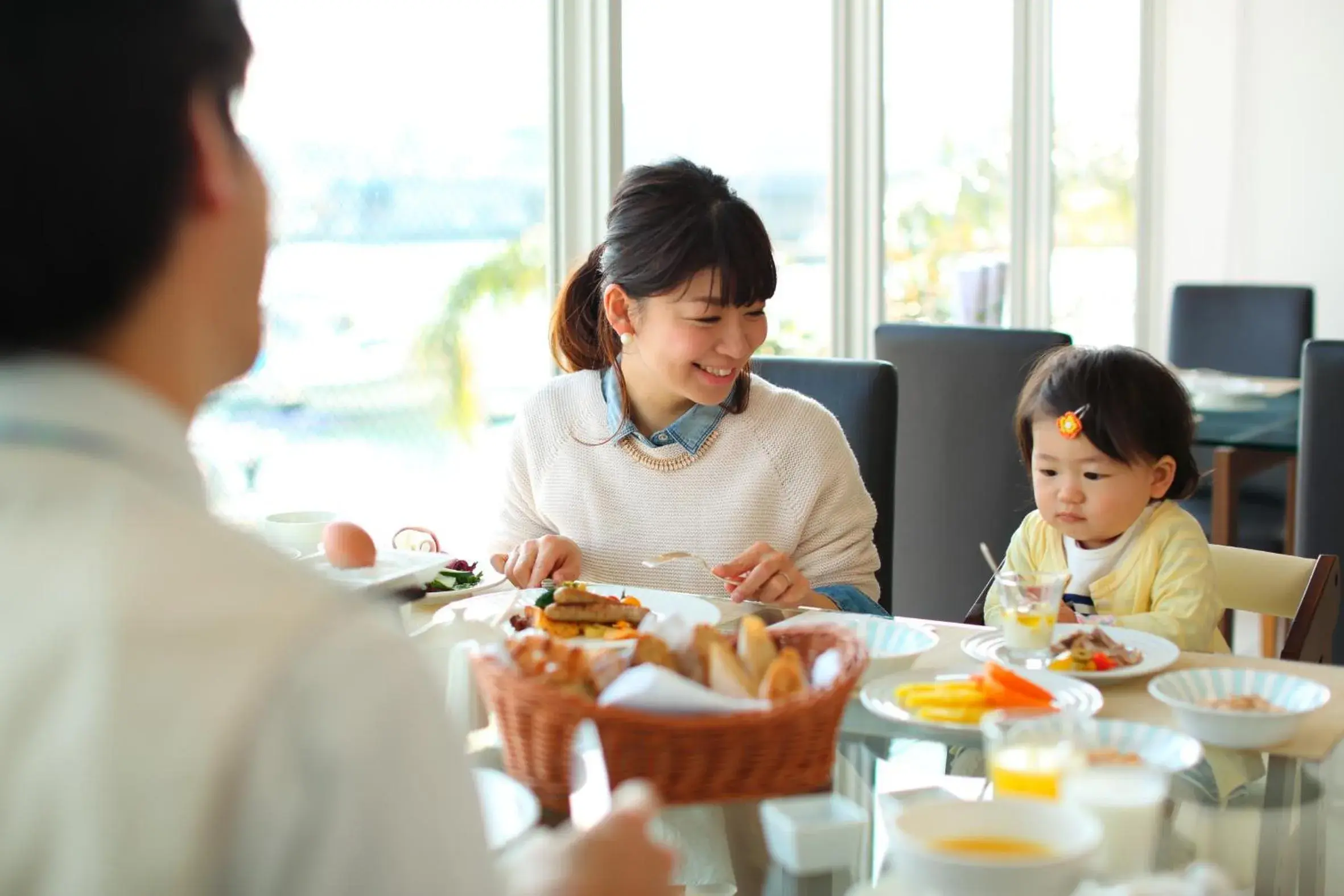 Continental breakfast in Hotel Marinoa Resort Fukuoka