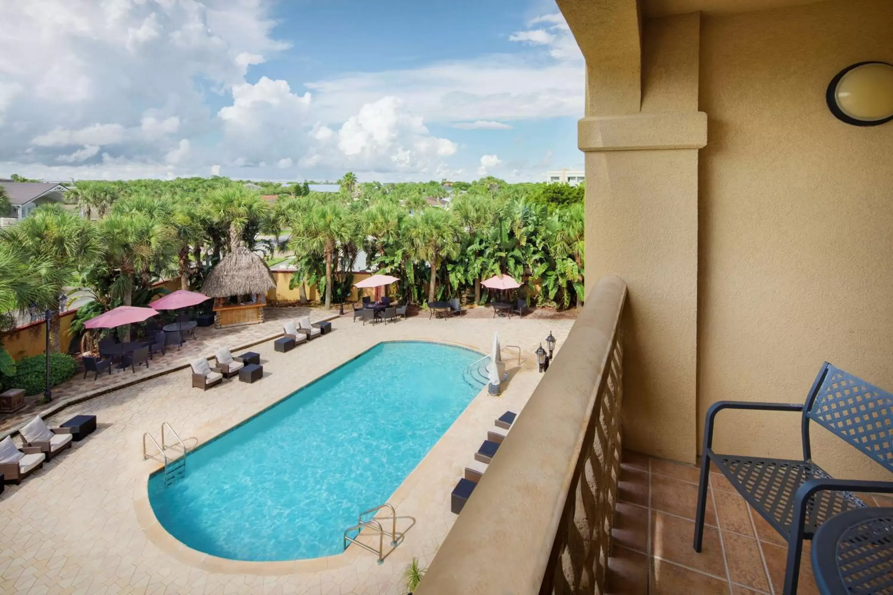 View (from property/room), Pool View in Hampton Inn & Suites St. Augustine-Vilano Beach