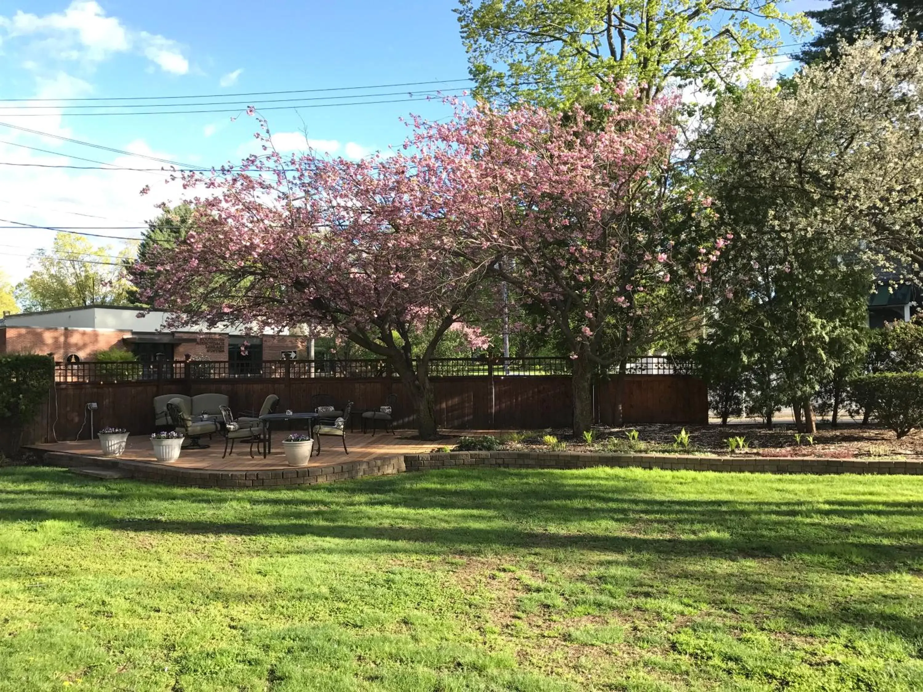 Garden in Batcheller Mansion Inn