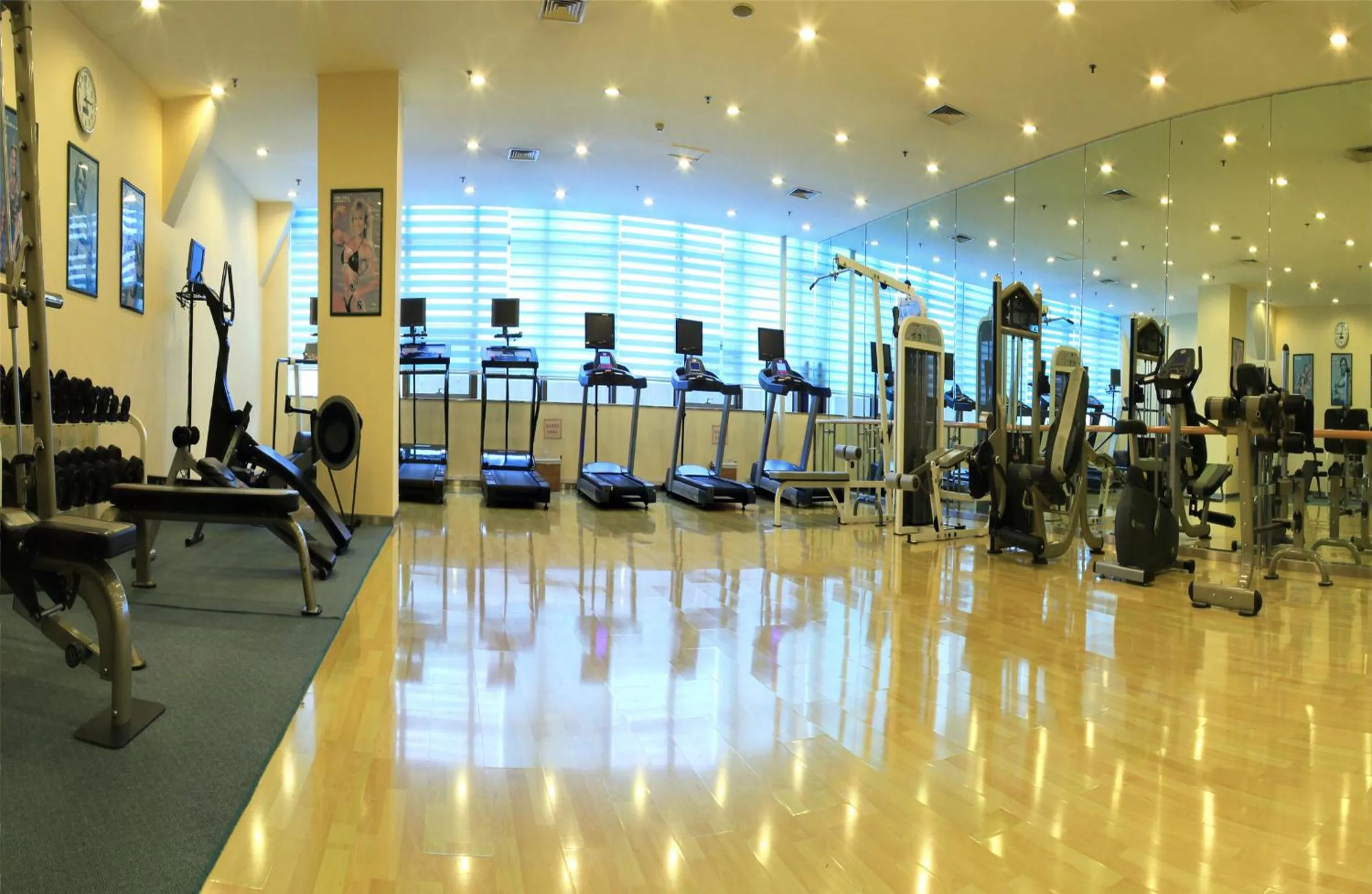 Fitness centre/facilities in Guanganmen Grand Metropark Hotel Beijing