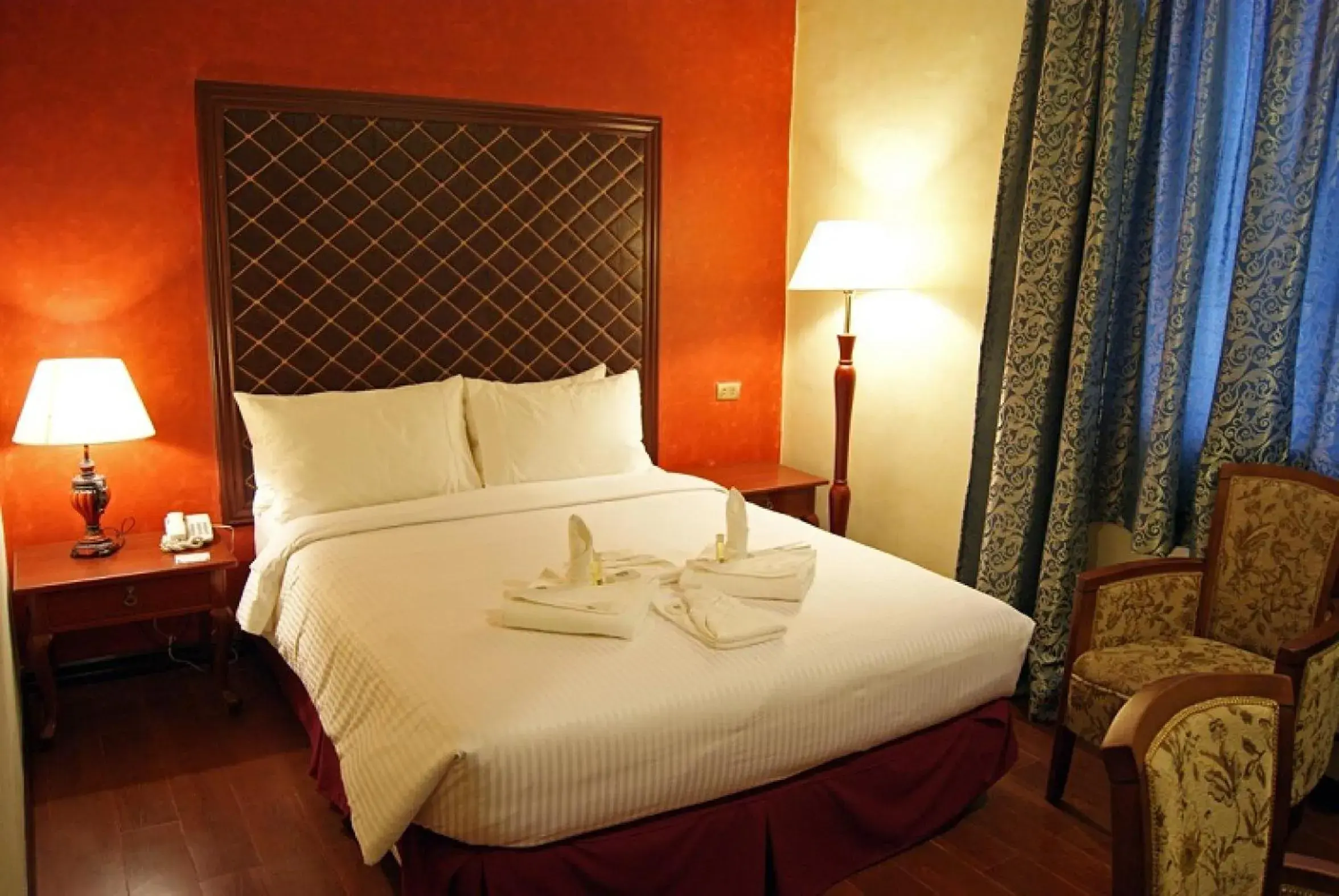 Bed in Hotel San Marco