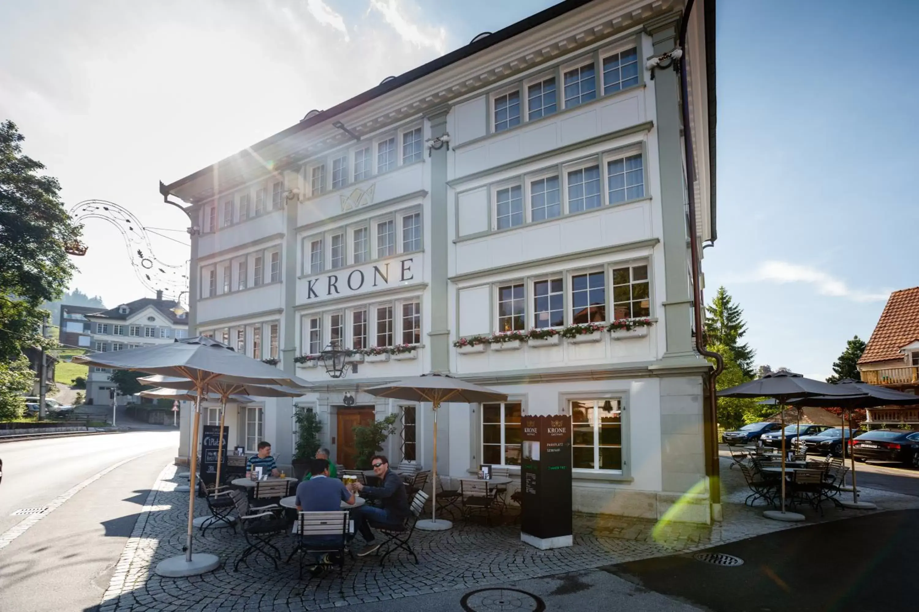 Property Building in Gasthaus Krone Speicher Boutique-Hotel