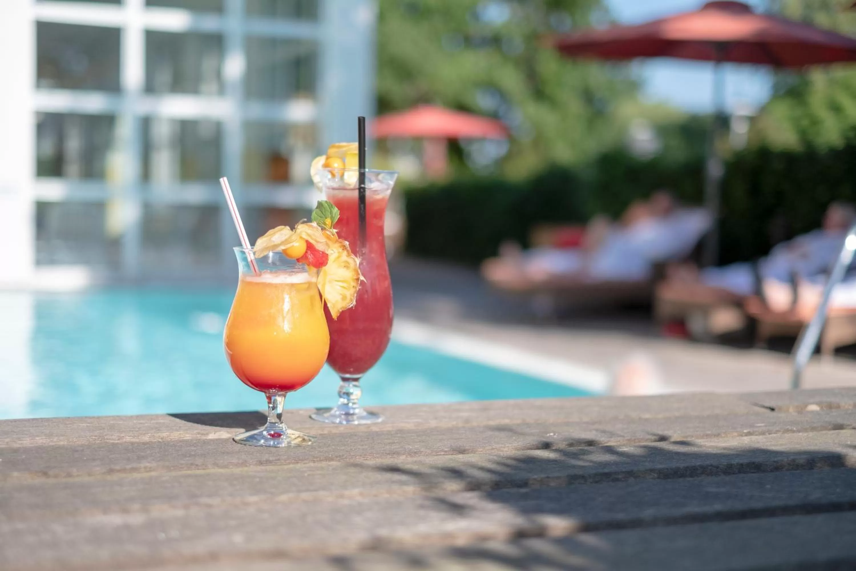 Alcoholic drinks in Hotel Meerlust