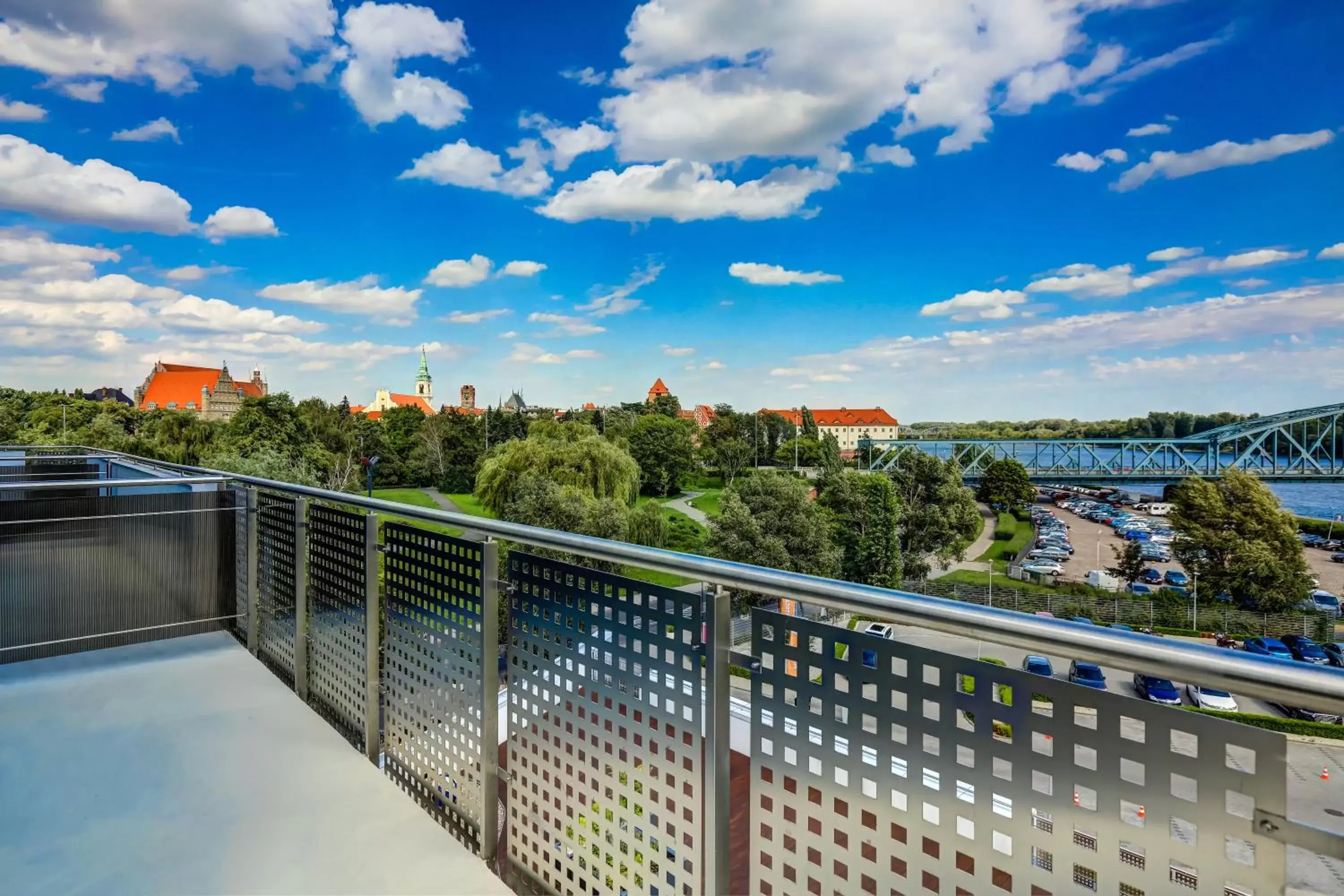 Balcony/Terrace in Copernicus Toruń Hotel