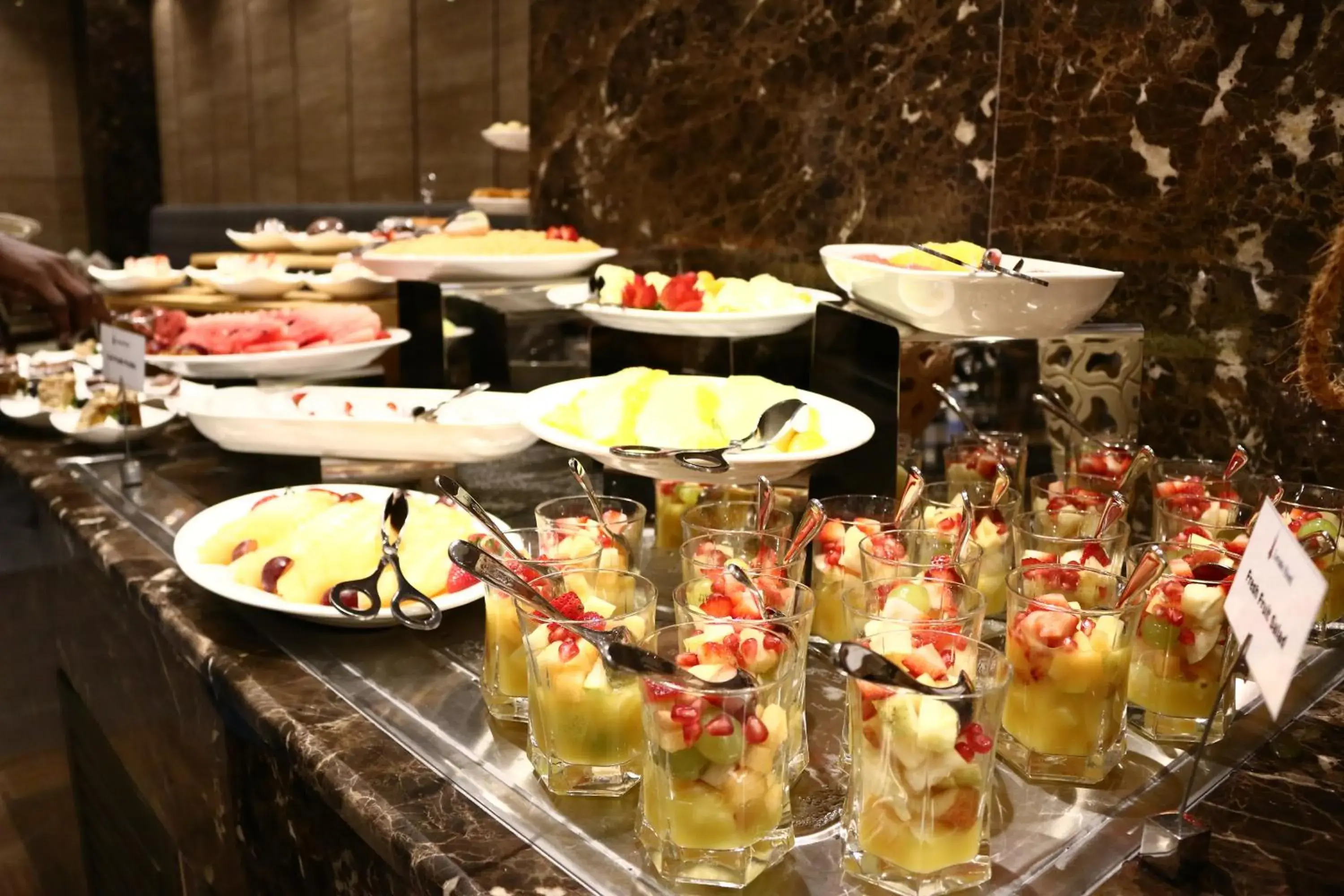 Food in Levatio Hotel Muscat