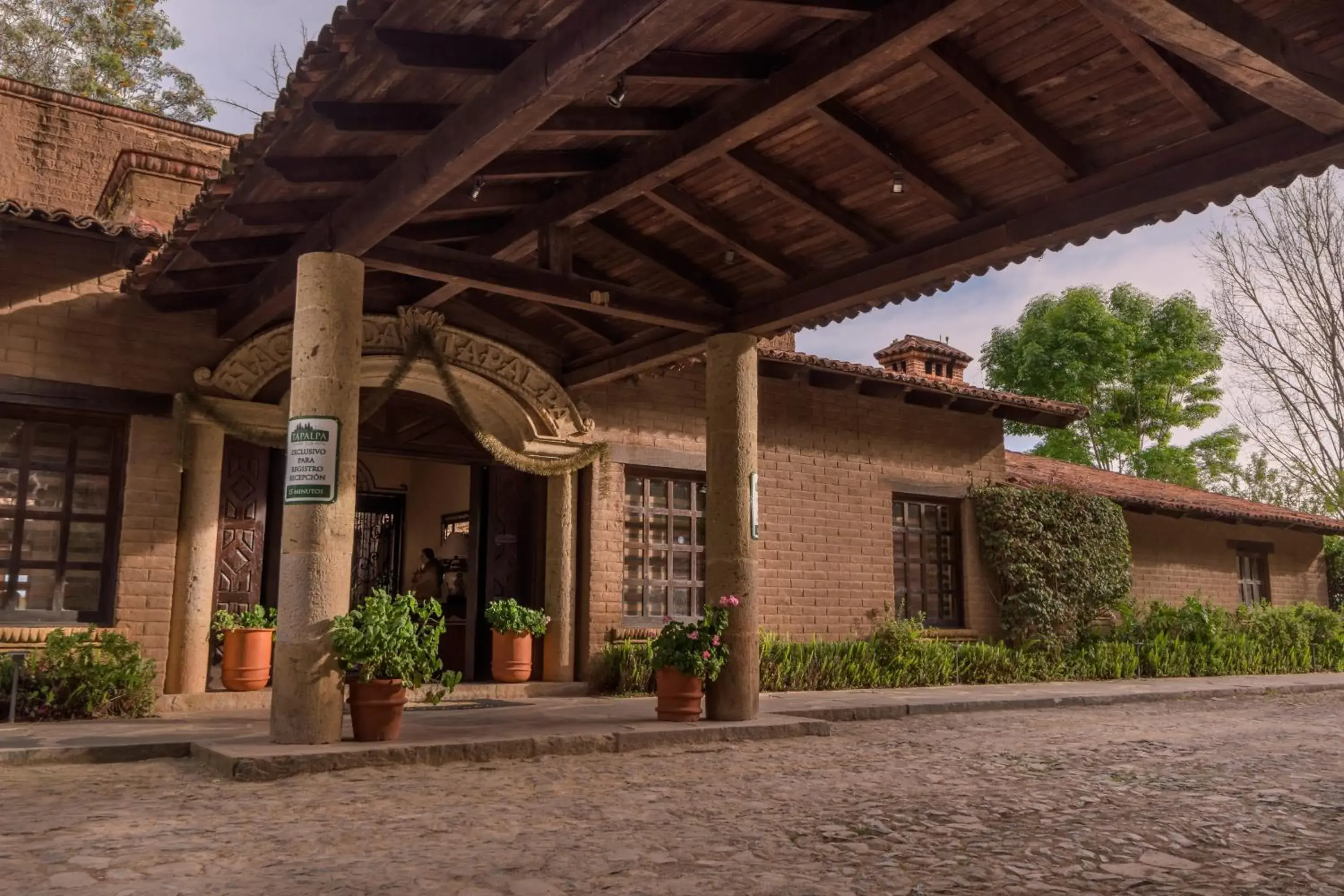 Facade/entrance in Tapalpa Country Club Hotel Facade/entrance in Tapalpa Country Club Hotel