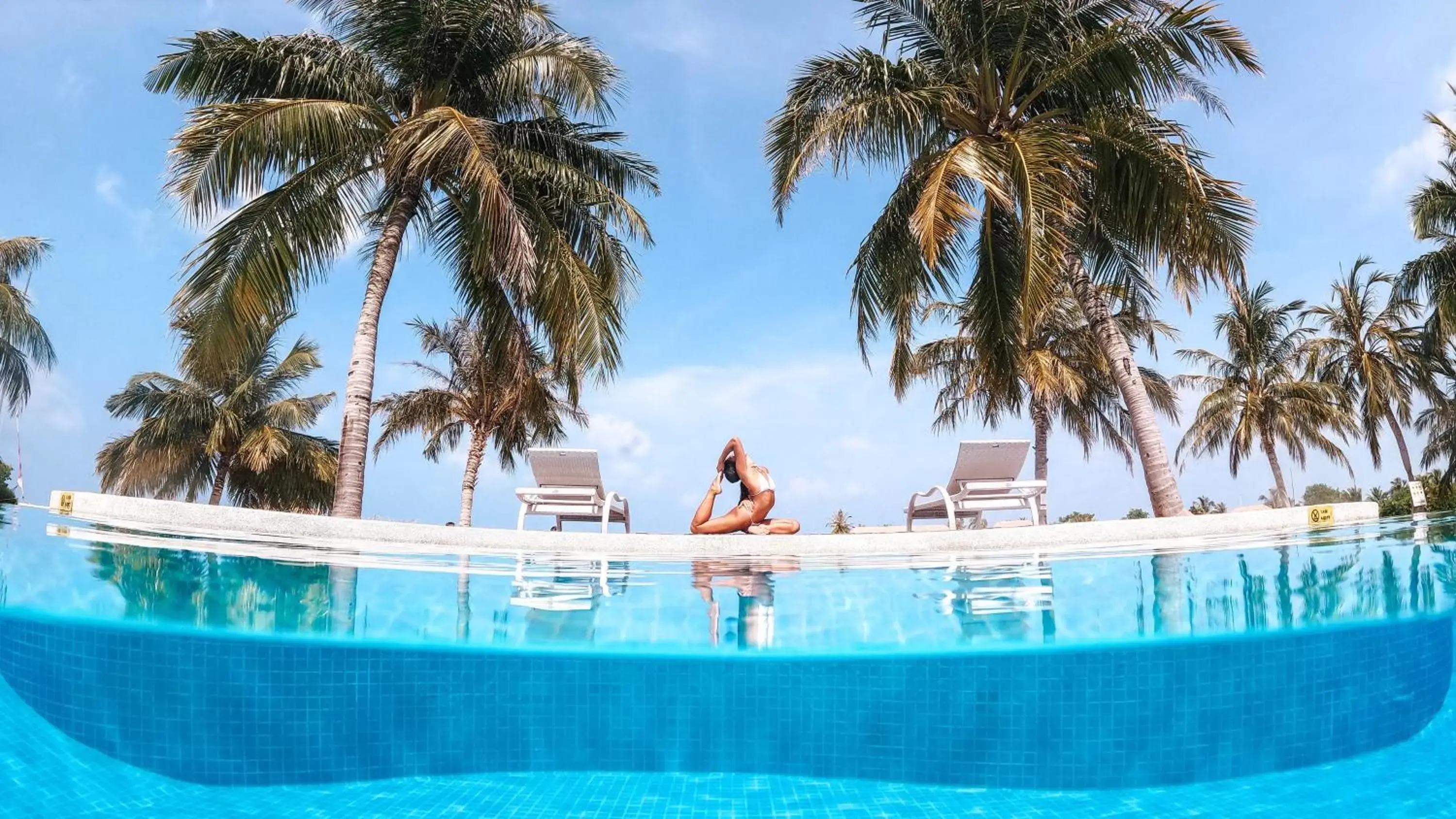 Swimming Pool in Holiday Inn Resort Kandooma Maldives - Kids Stay & Eat Free