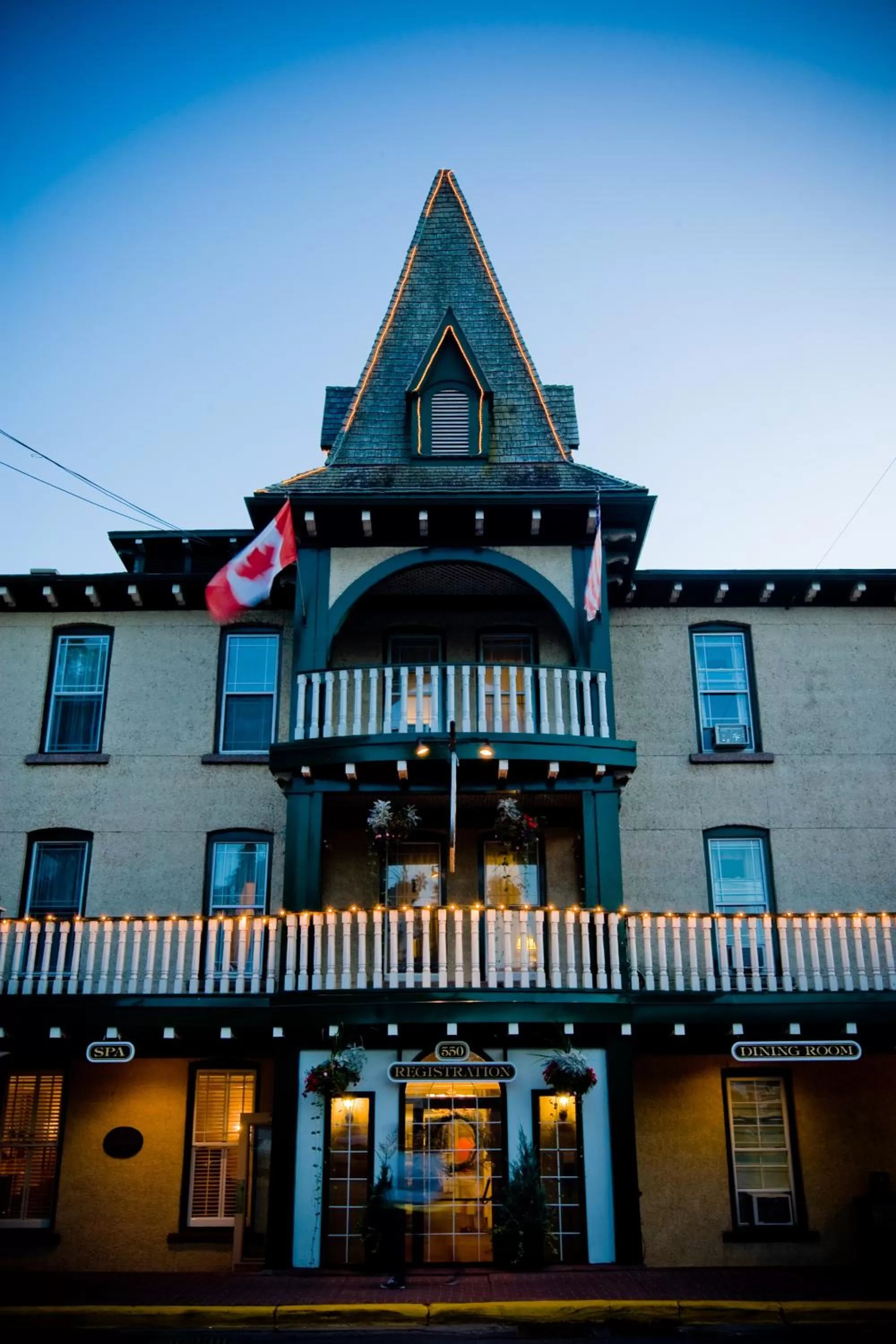 Property building in The Gananoque Inn