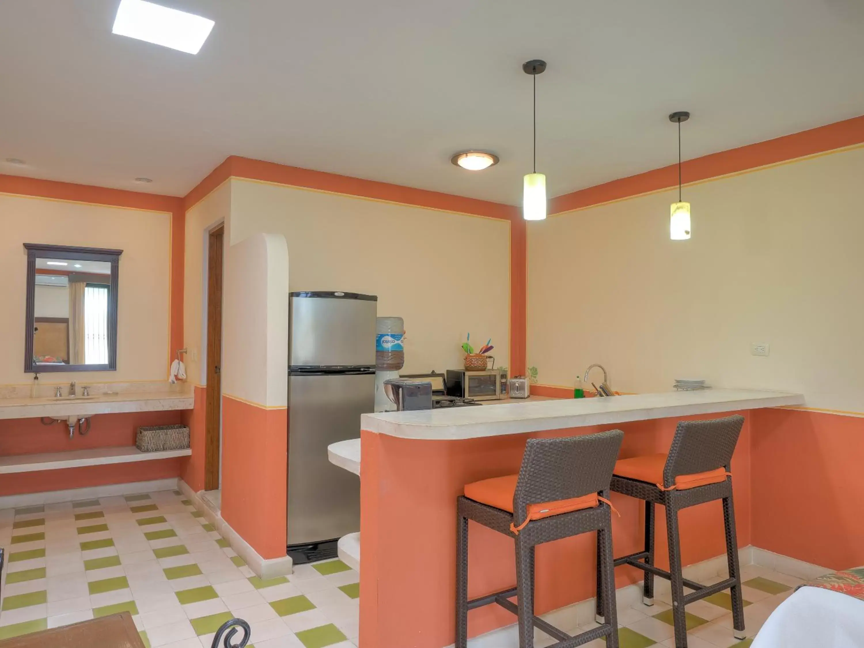 Kitchen/Kitchenette in Hotel Luz en Yucatan