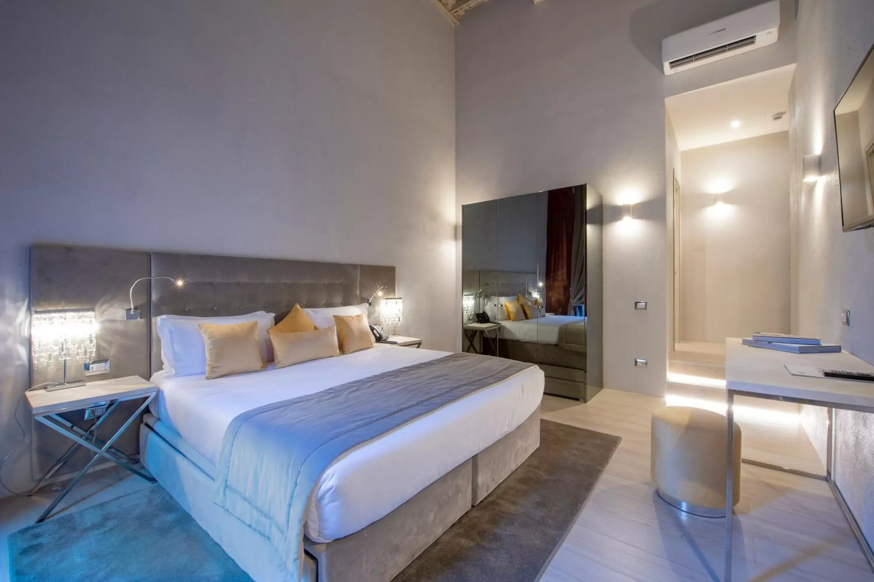Bedroom, Bed in Terrace Pantheon Relais
