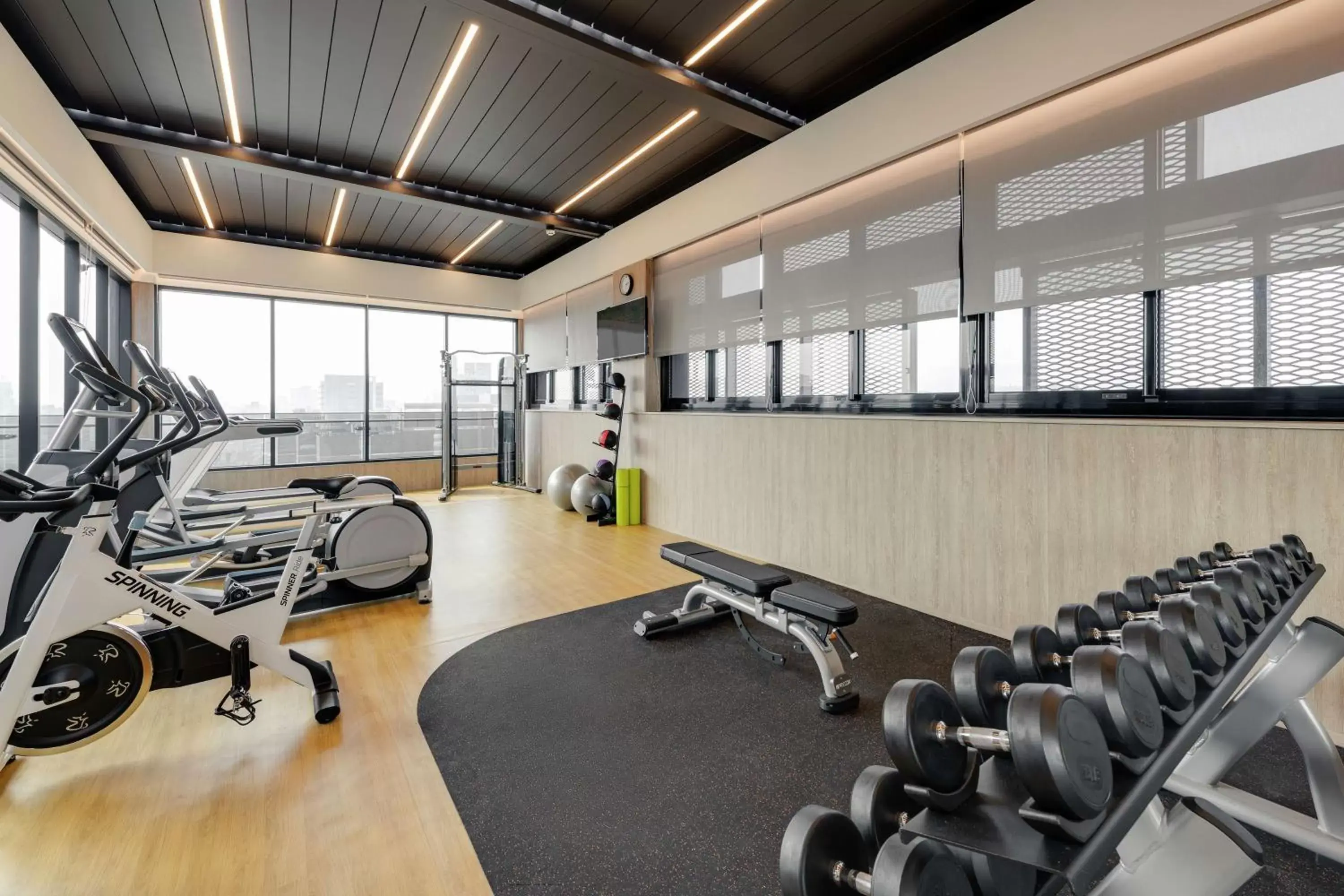 Fitness centre/facilities, Fitness Center/Facilities in DoubleTree by Hilton Taipei Zhongshan