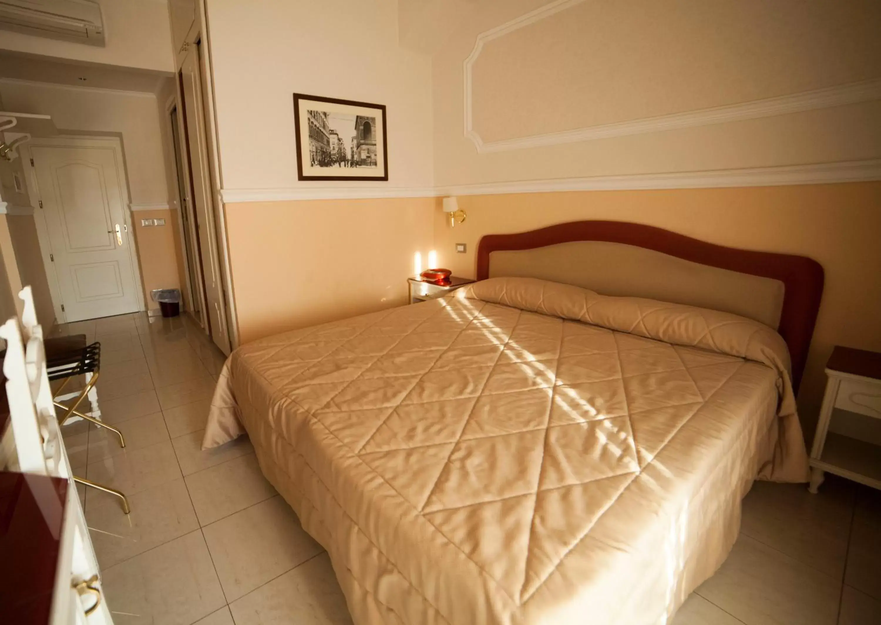 Bed in Hotel Gran Duca