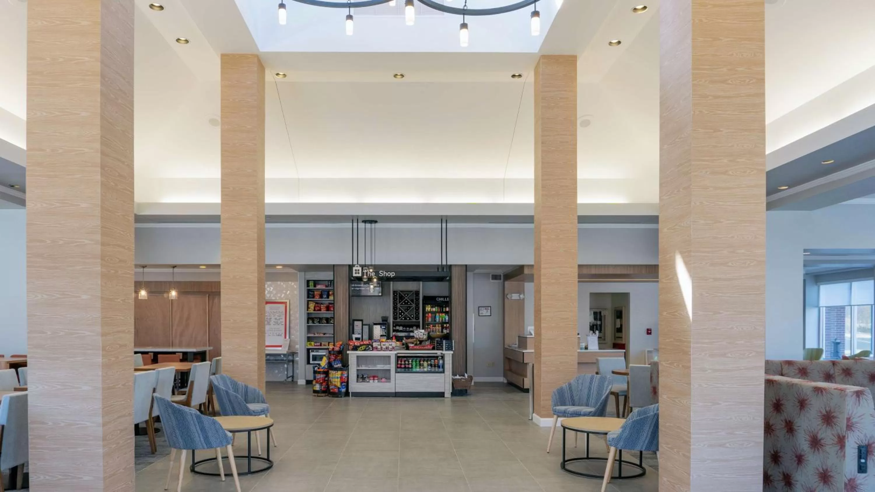 Lobby or reception in Hilton Garden Inn Plymouth