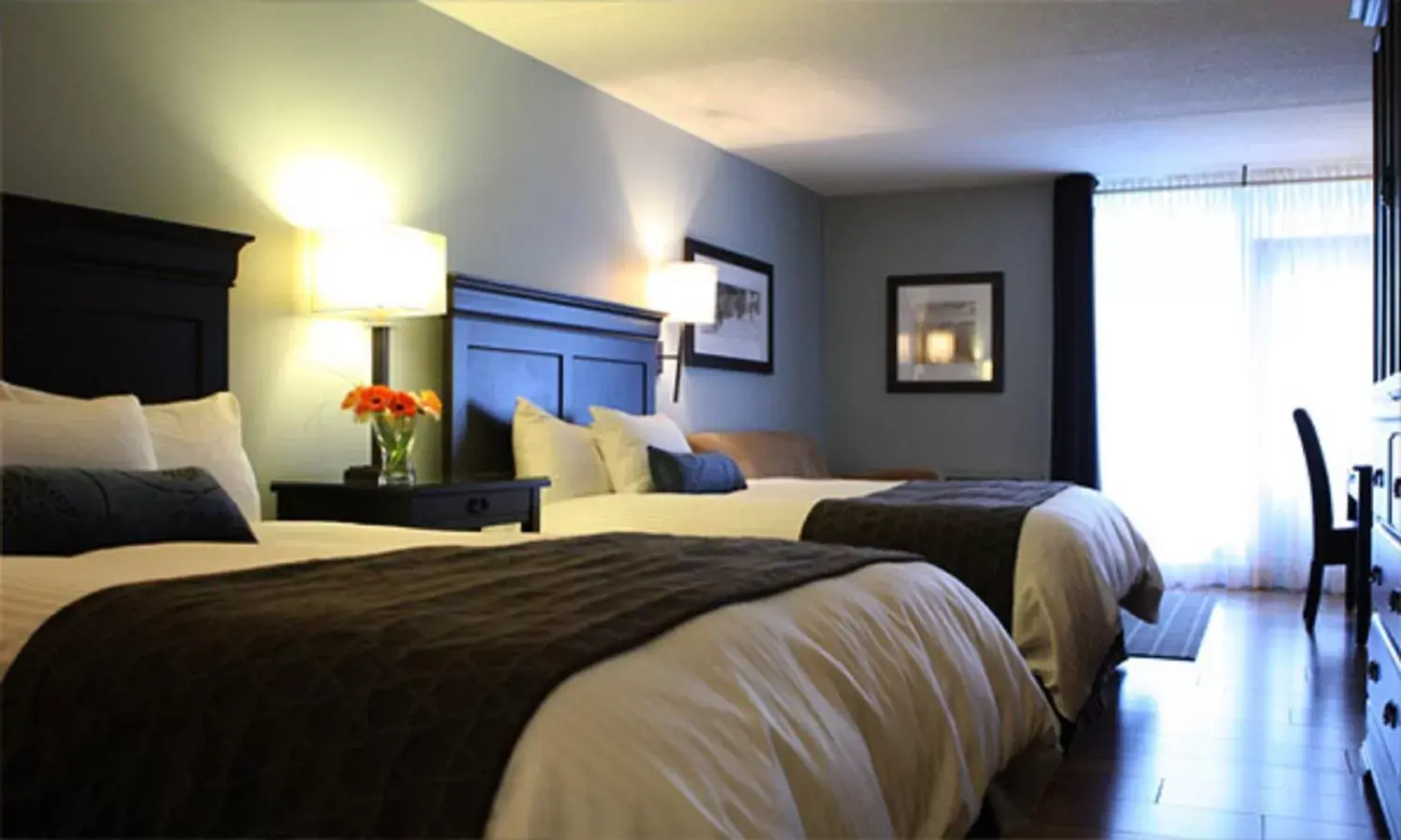 Bed in Hockley Valley Resort