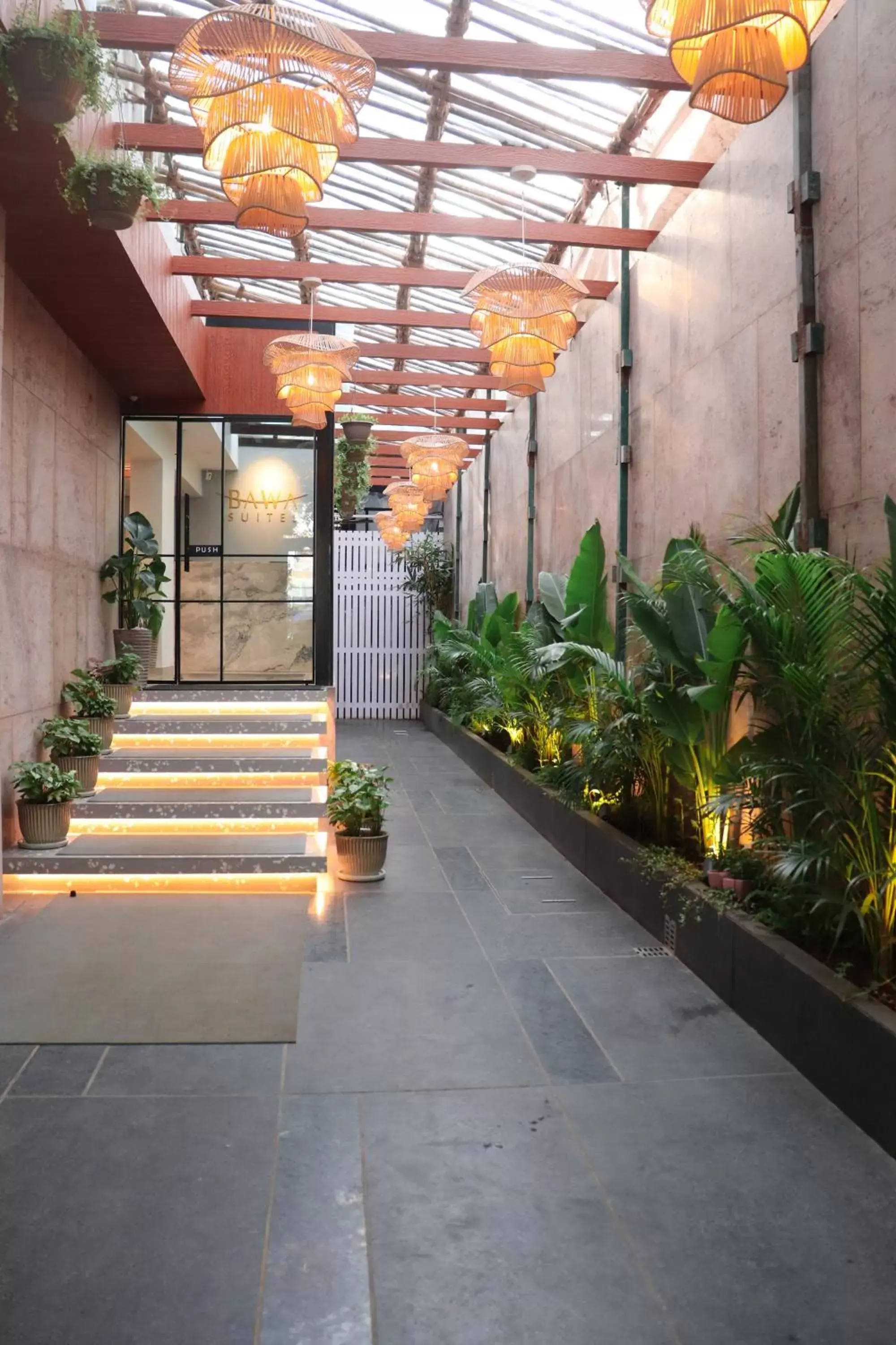 Facade/entrance in Hotel Bawa Suites