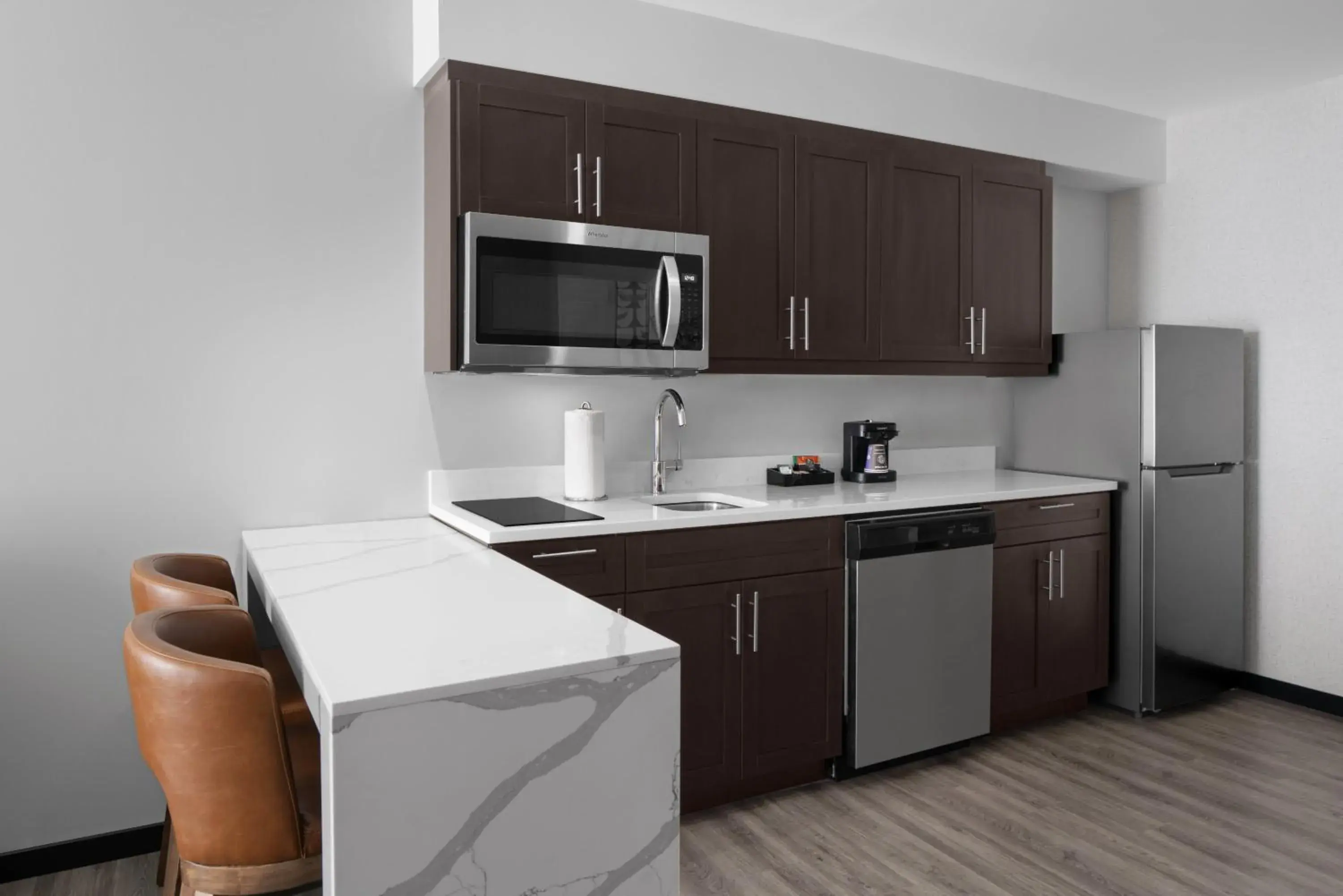 kitchen, Kitchen/Kitchenette in Homewood Suites By Hilton Charlotte Uptown First Ward