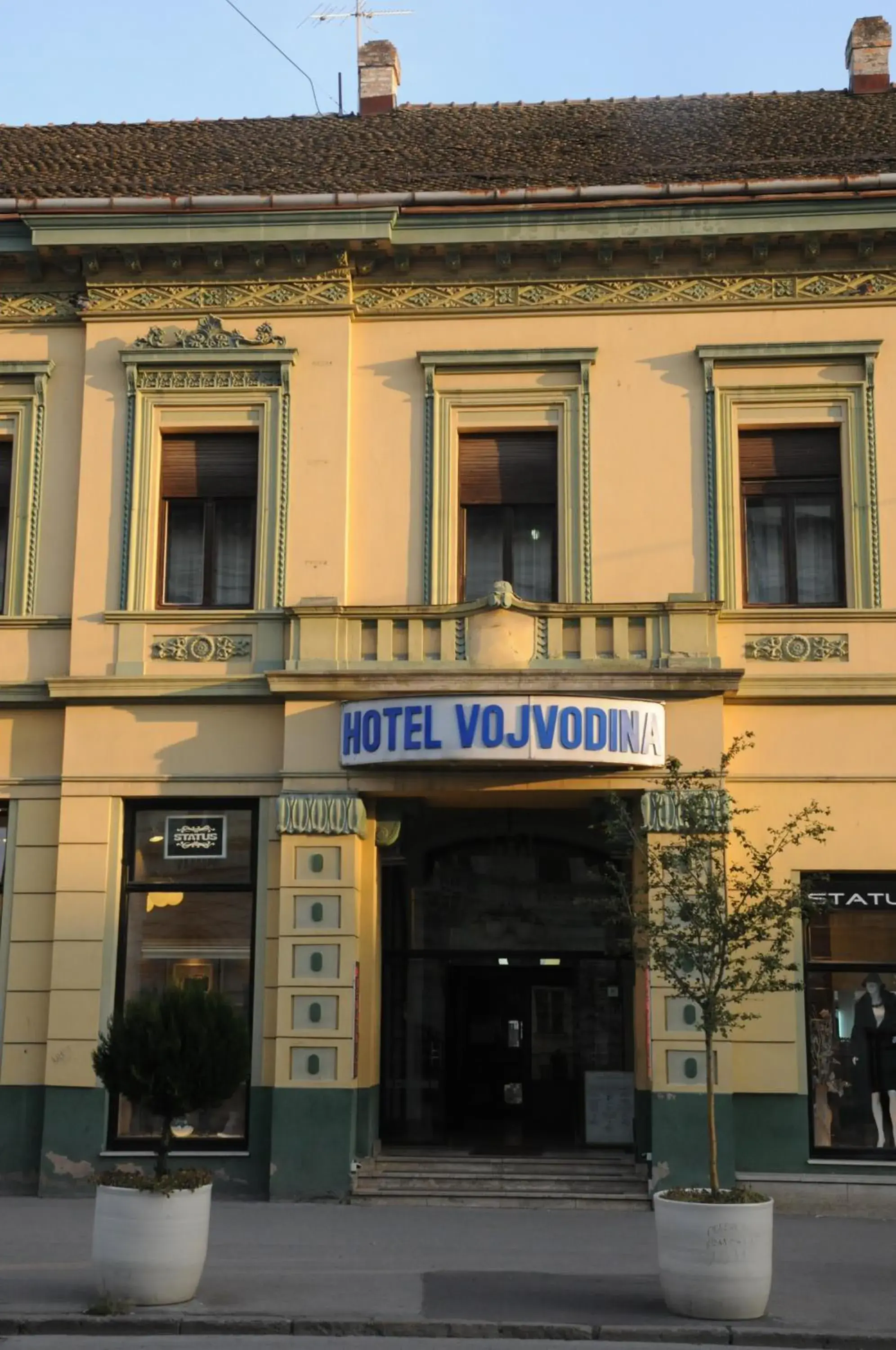 Facade/entrance in Hotel Vojvodina