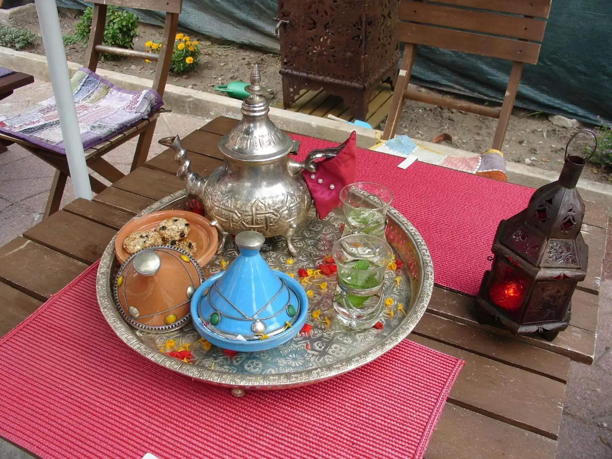 Balcony/Terrace in Porto Riad - Guest House