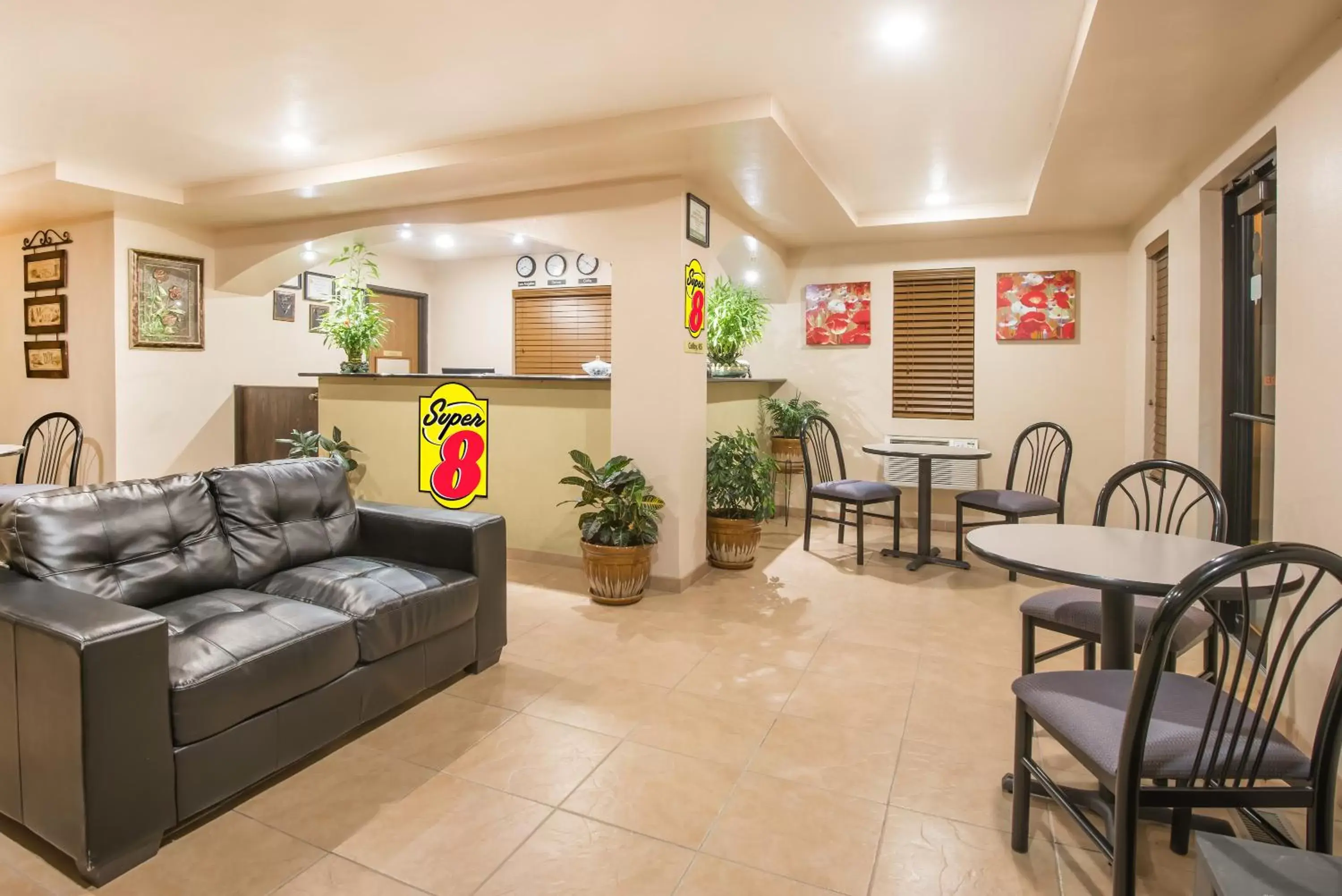 Lobby or reception in Super 8 by Wyndham Colby Lobby or reception in Super 8 by Wyndham Colby