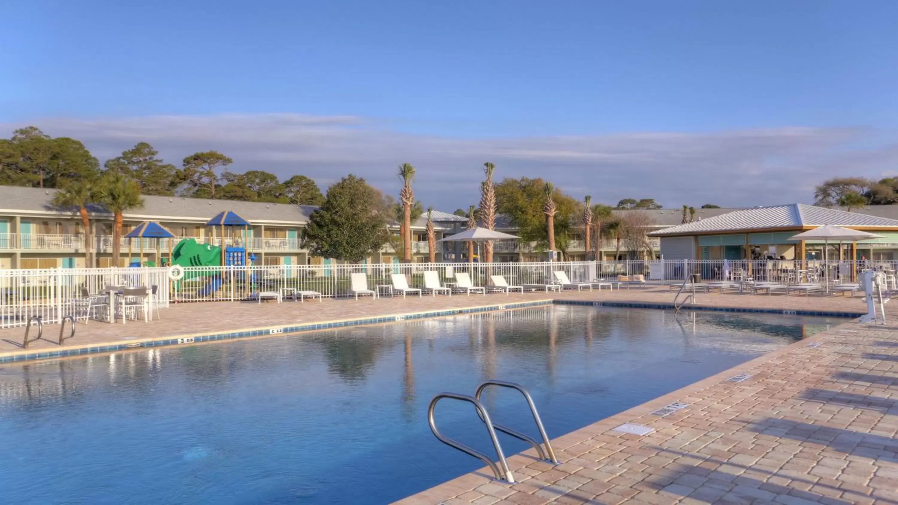 Children play ground, Swimming Pool in Holiday Inn Resort Jekyll Island, an IHG Hotel