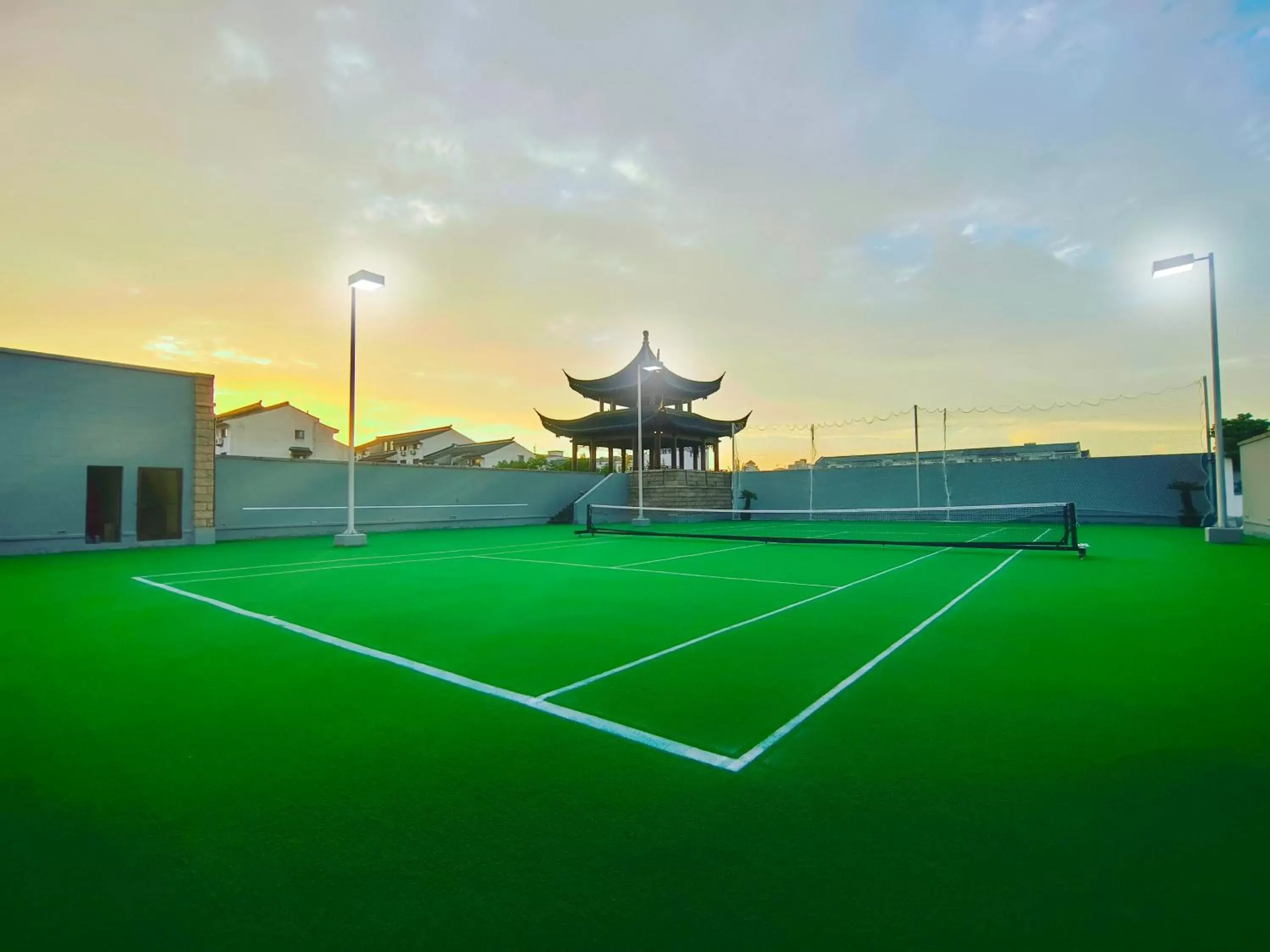 Tennis court, Tennis/Squash in Pan Pacific Suzhou