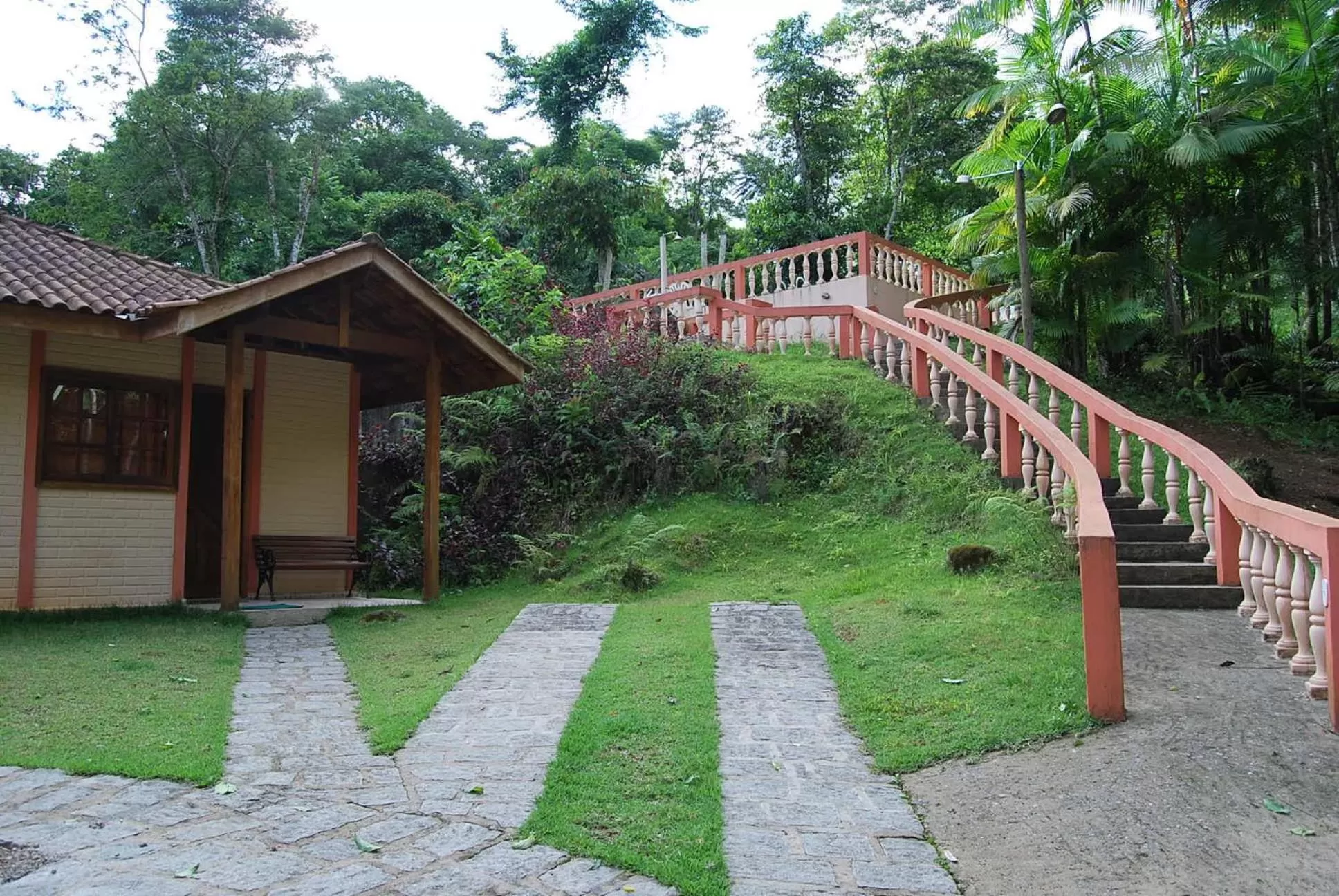 Property building in Pousada Canto do Curió Paraty