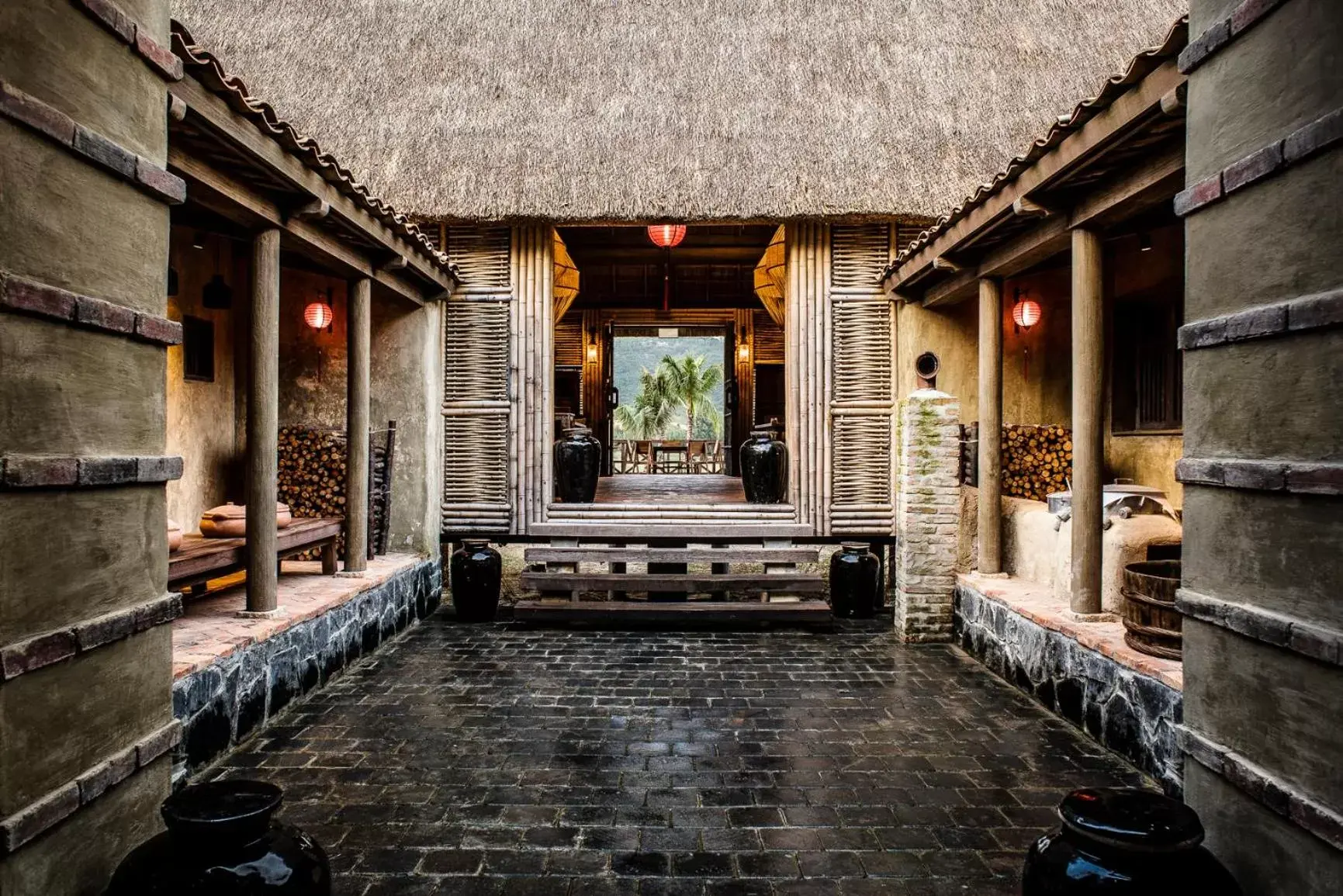 Lobby or reception in Zannier Bai San Hô Lobby or reception in Zannier Bai San Hô