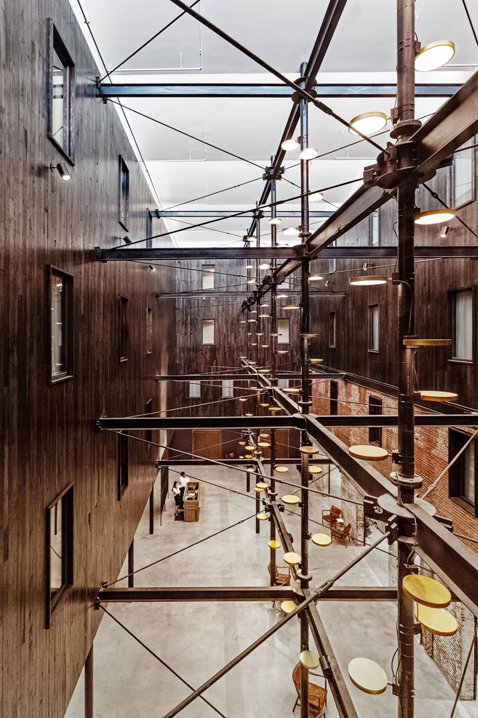 Lobby or reception in Crossroads Hotel