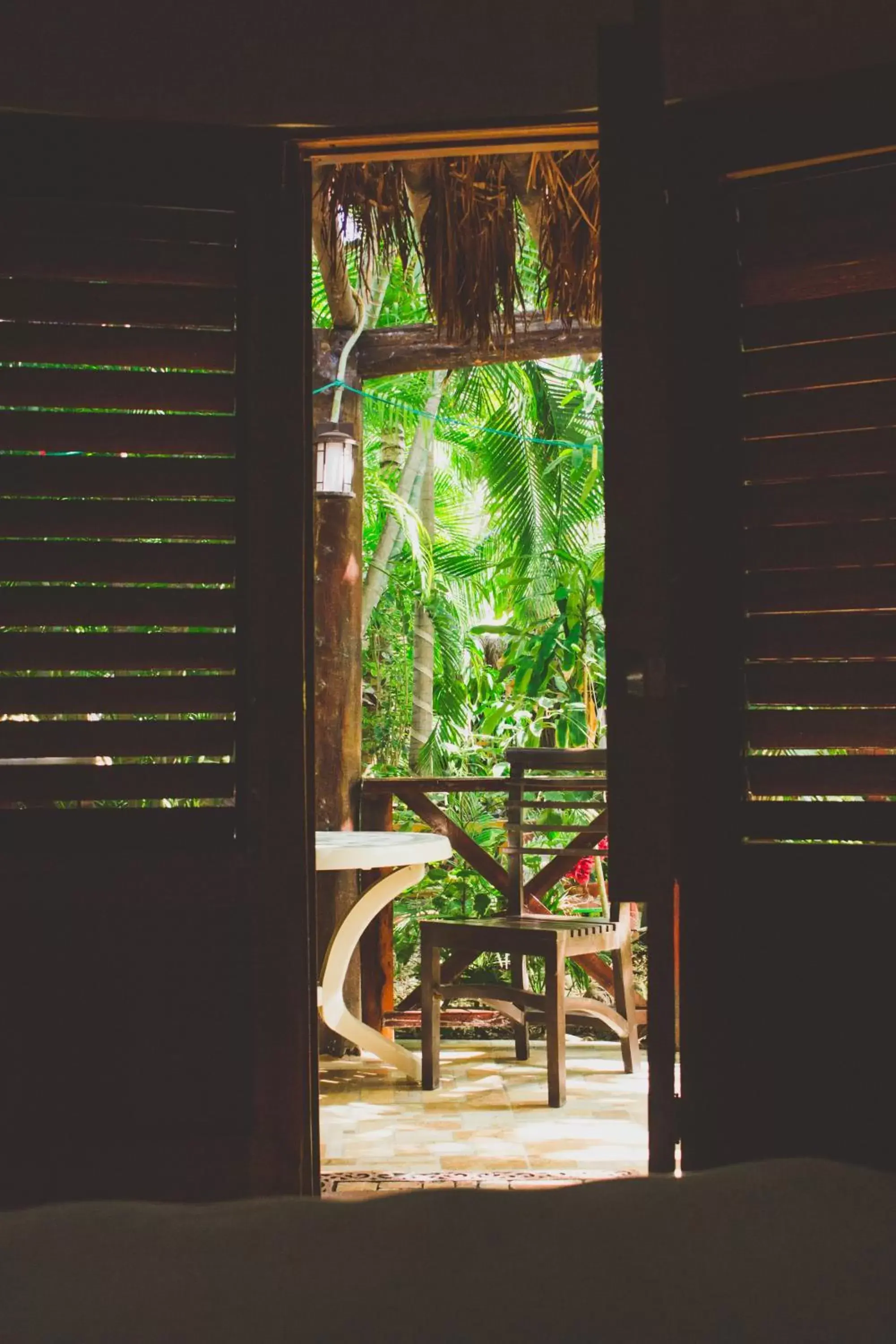 Balcony/Terrace in Cocos Cabañas Playa del Carmen Adults Only