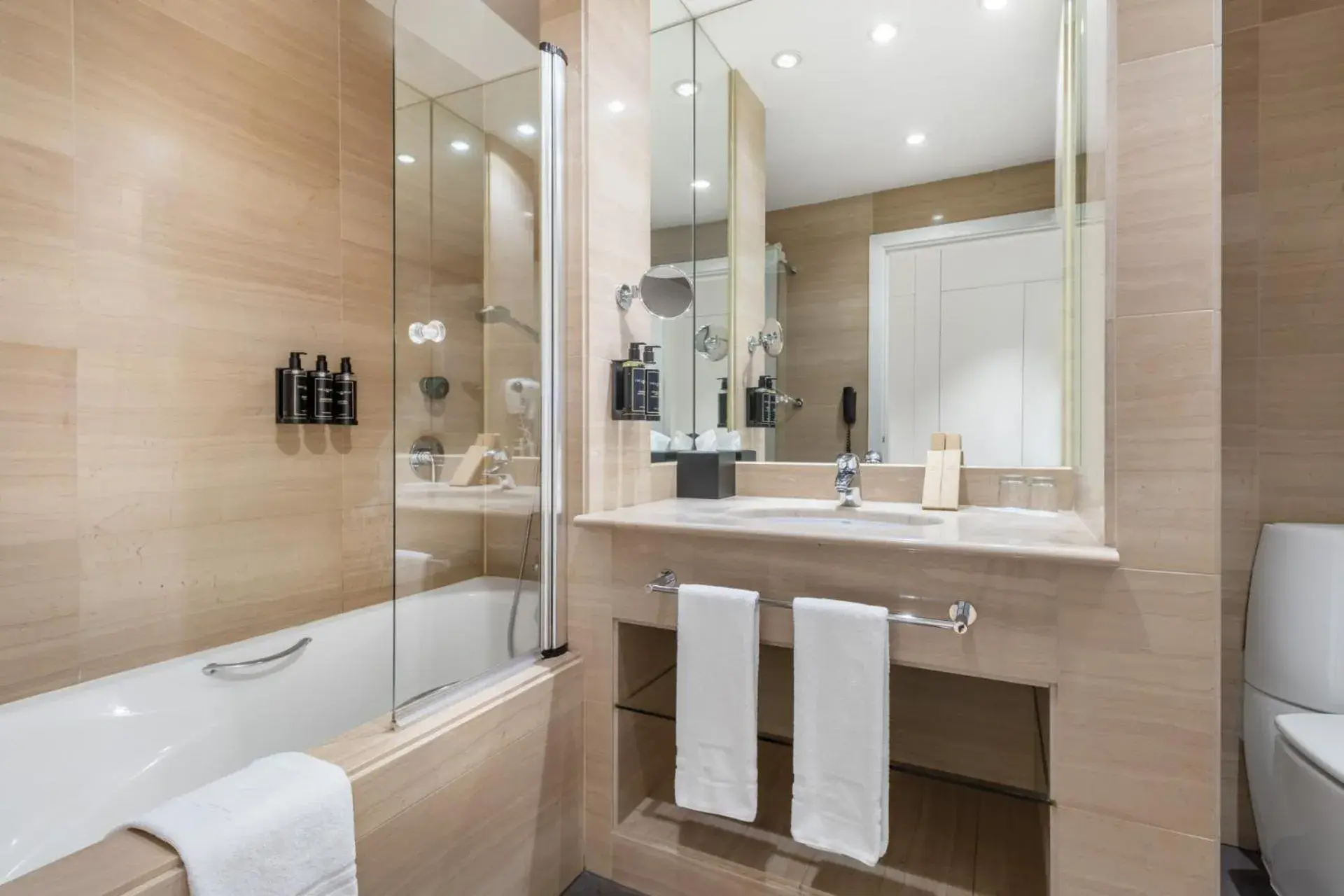 Shower, Bathroom in Eurostars Gran Madrid