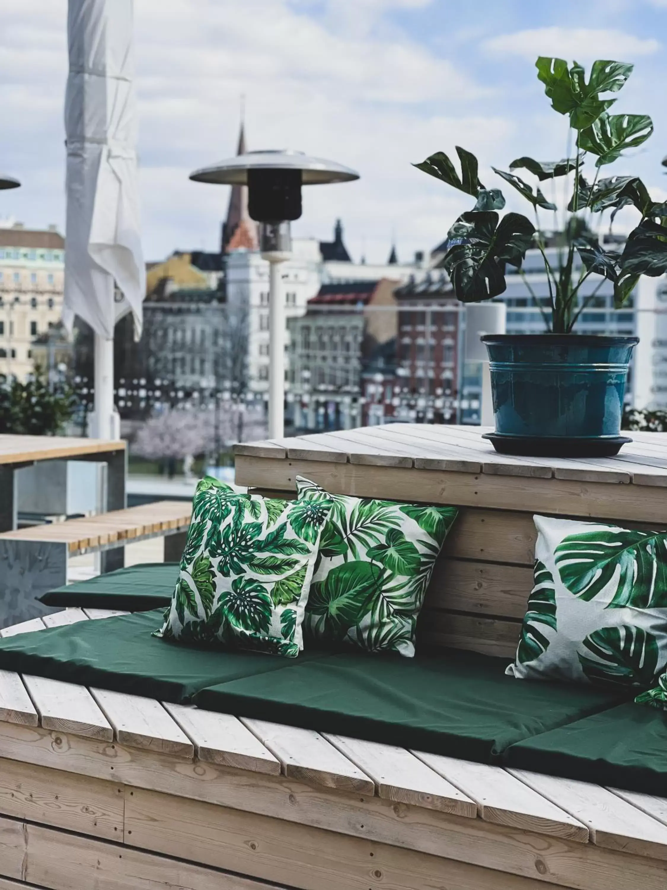 Balcony/Terrace in Clarion Hotel Malmö Live