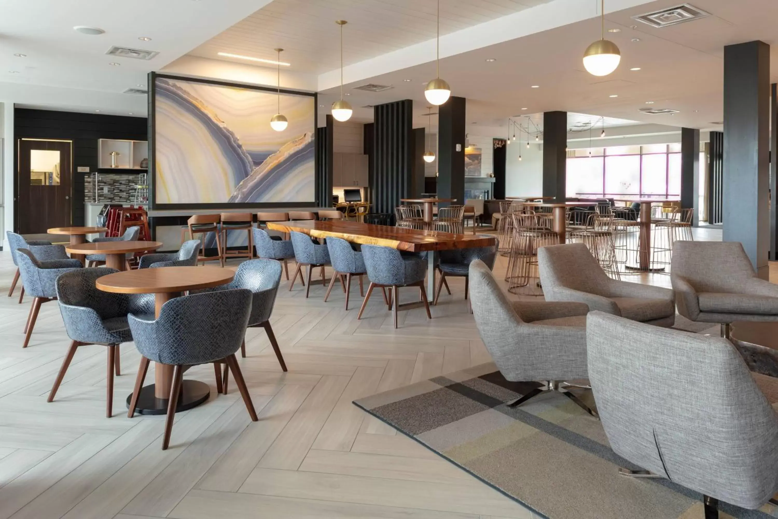 Lobby or reception, Lounge/Bar in SpringHill Suites by Marriott Great Falls