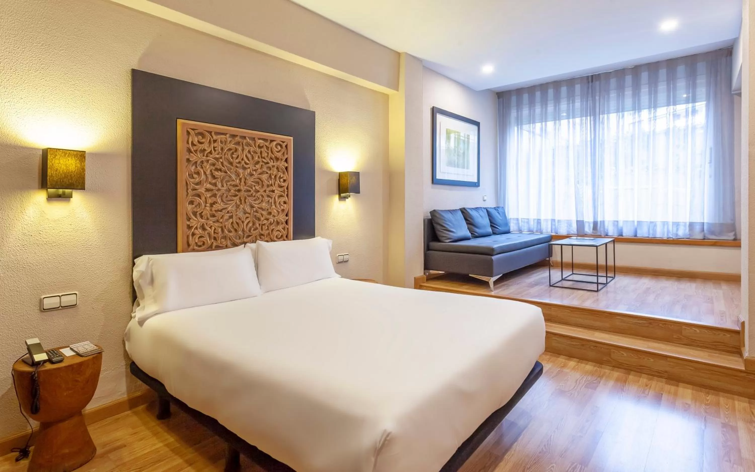 Bedroom, Bed in Hotel Derby