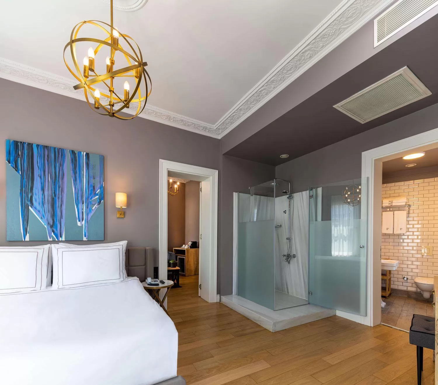 Bedroom, Bed in Petros Hotel