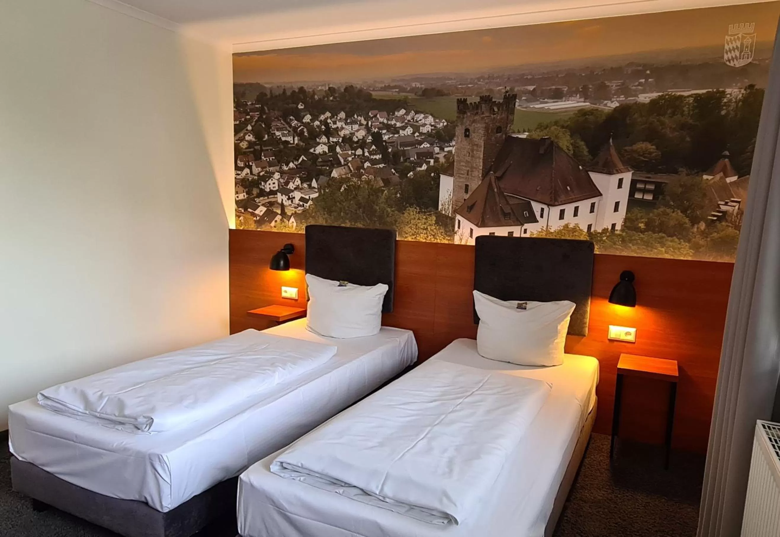 Bed in EuroHotel Günzburg