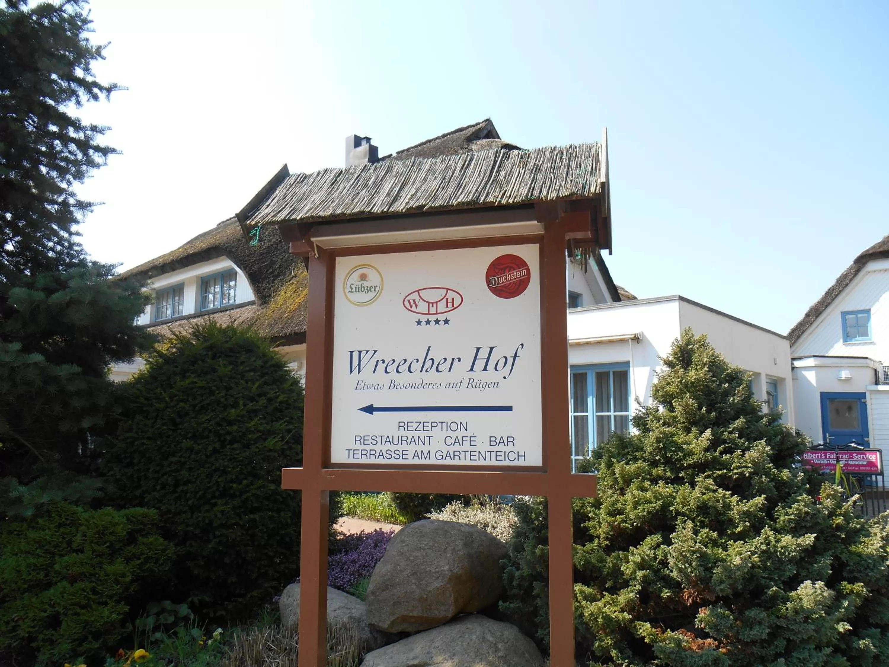 Facade/entrance in Wreecher Hof